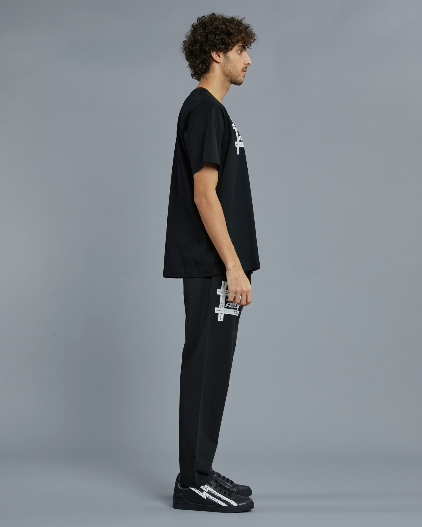 Typographical ADA Print T-Shirt
