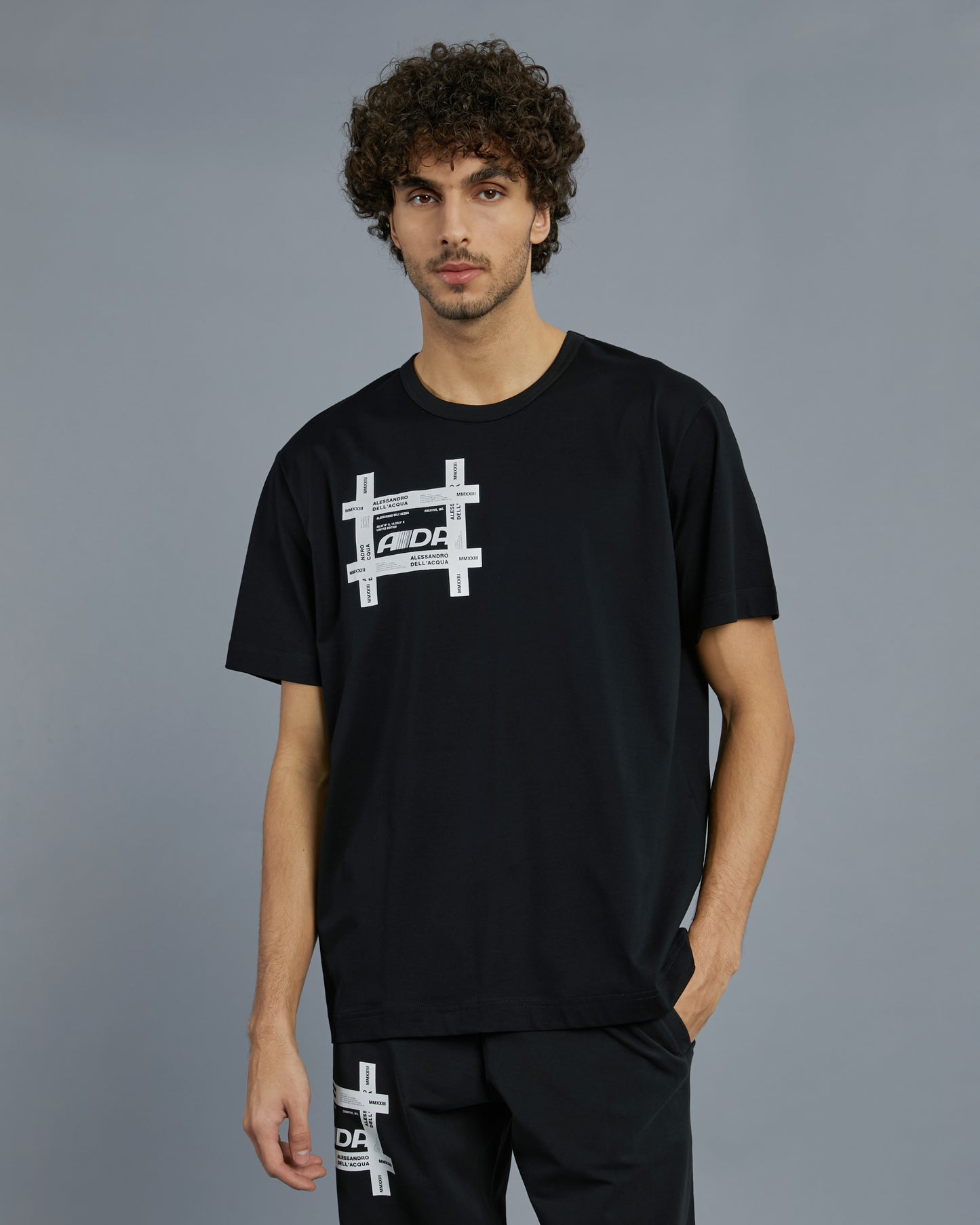 Typographical ADA Print T-Shirt