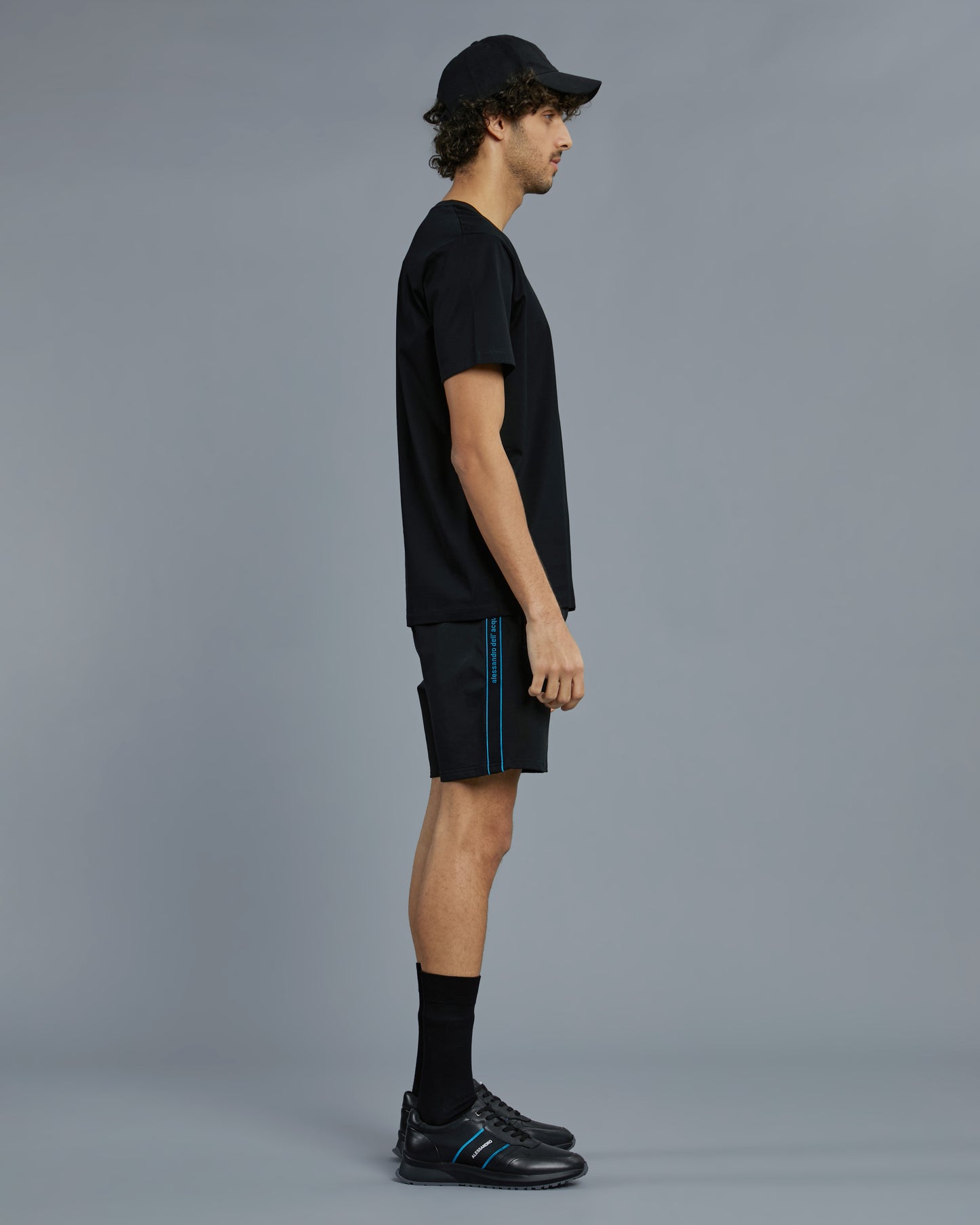 Contrasting Brand Tape T-Shirt