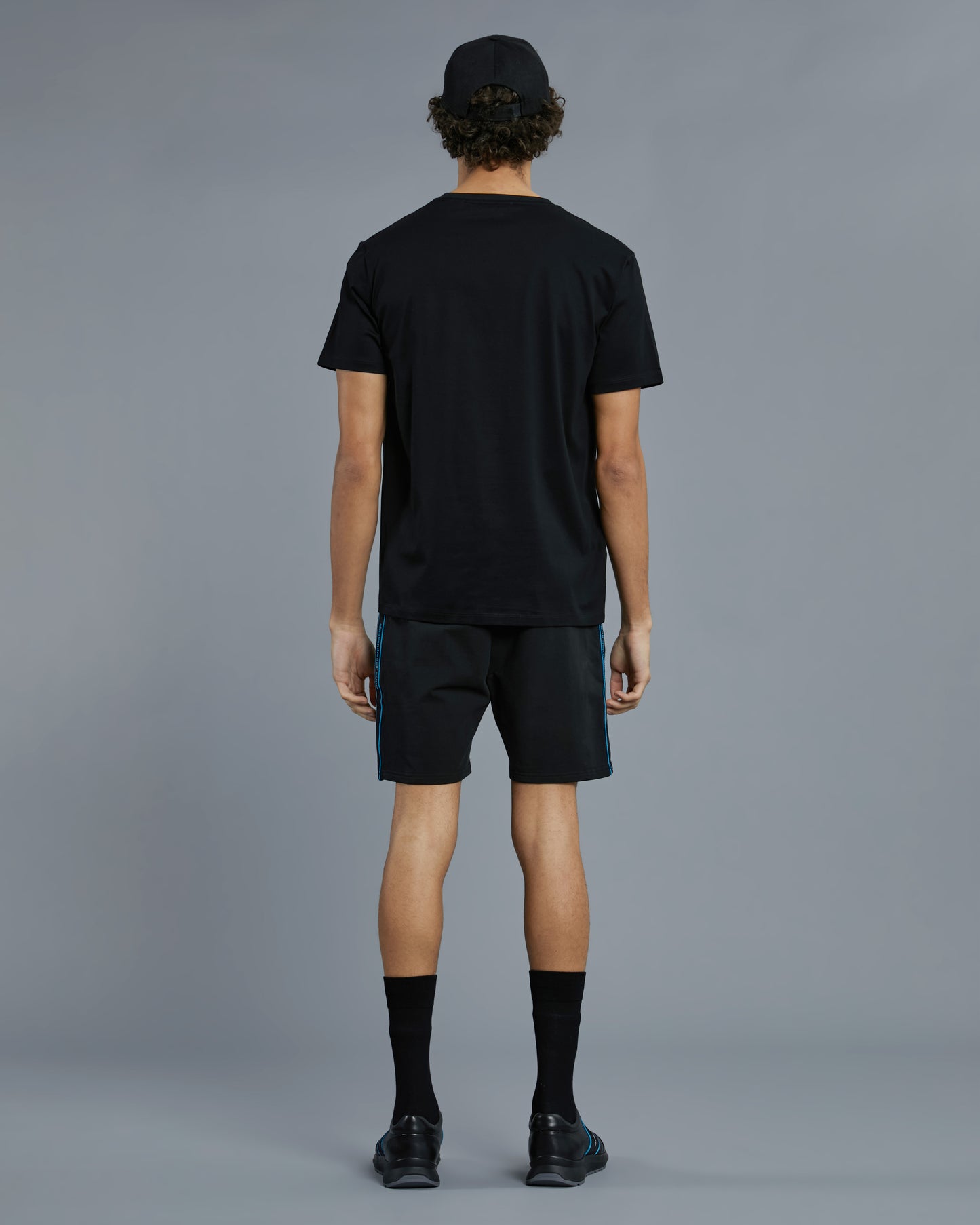 Contrasting Brand Tape T-Shirt
