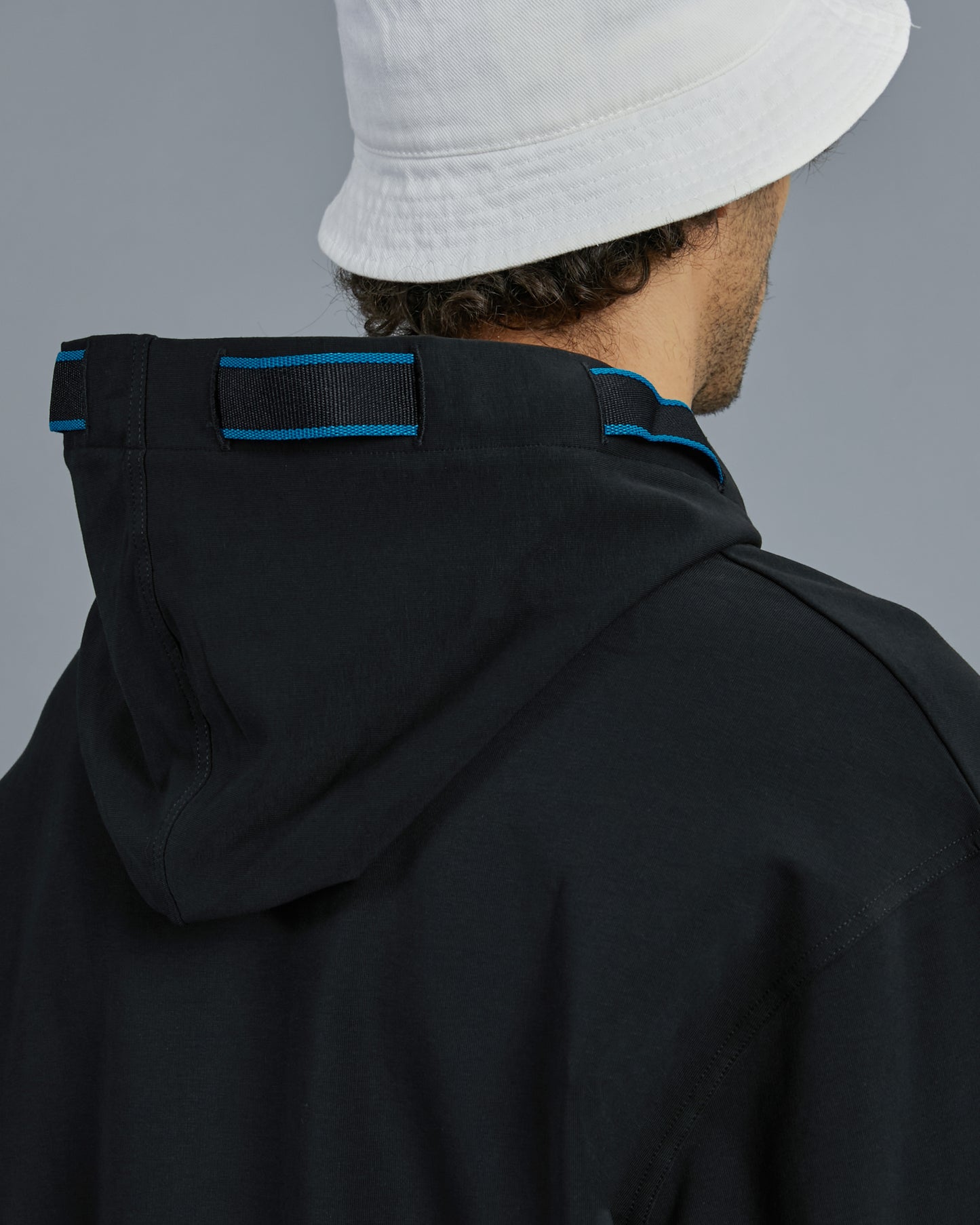 Brand Tape Hoodie Jacket