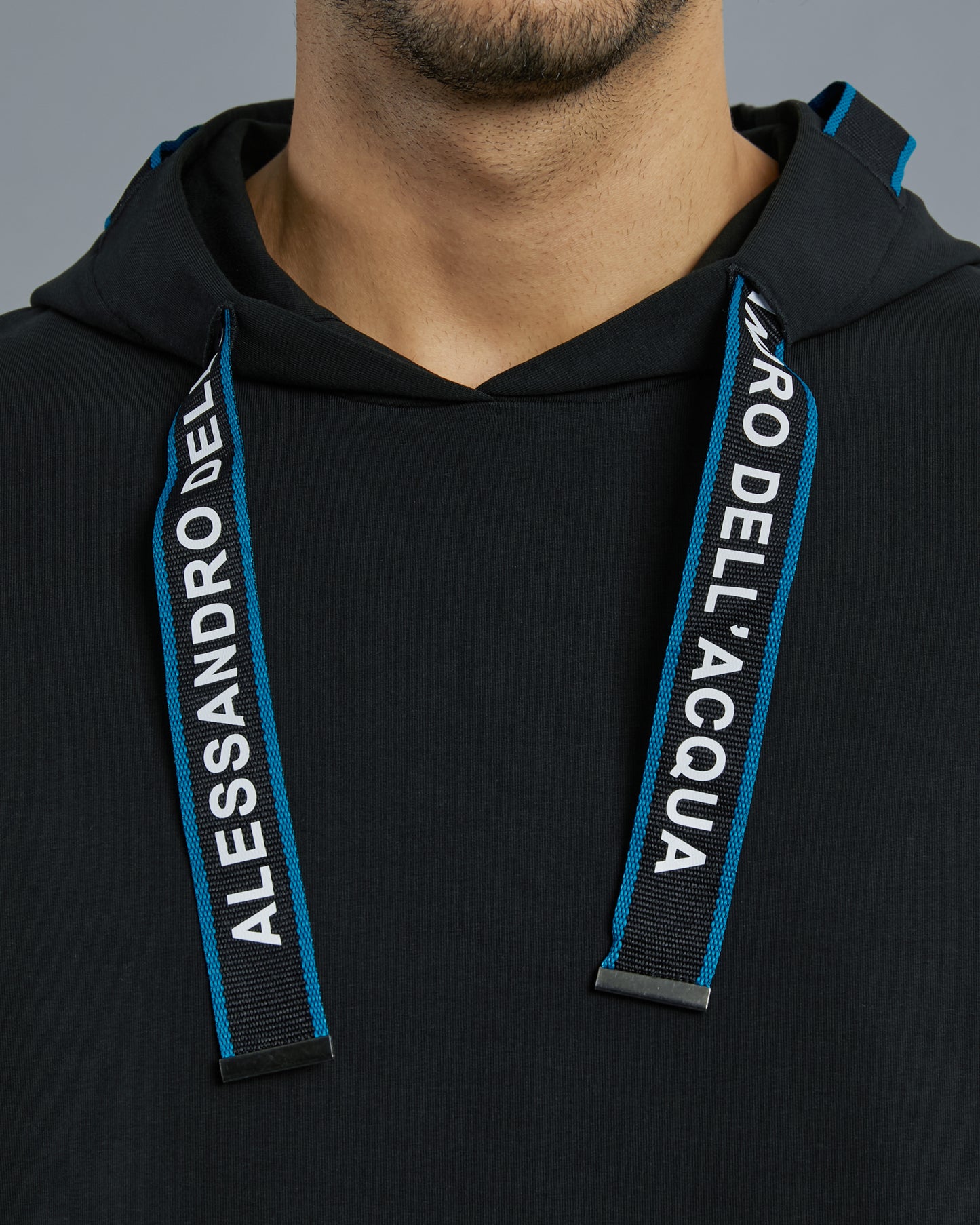 Brand Tape Hoodie Jacket