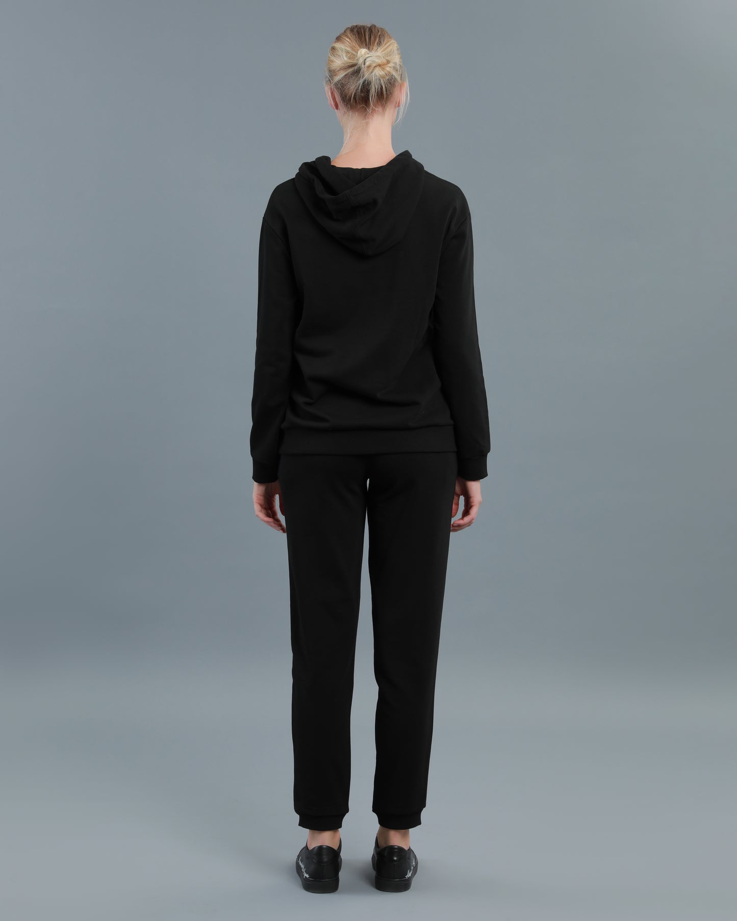 Bi-Color Patch Tracksuit Set