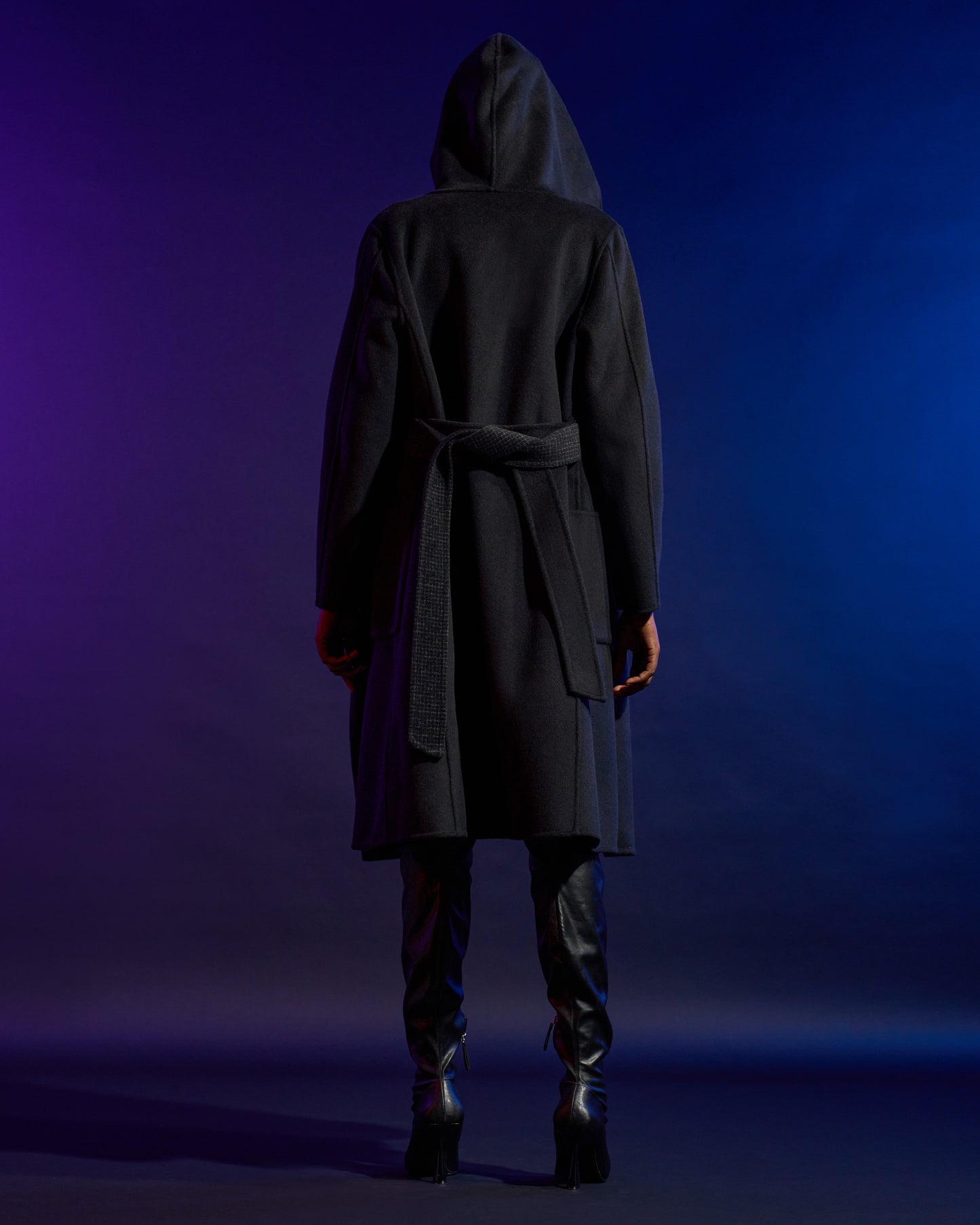 Hooded Reversible Coat