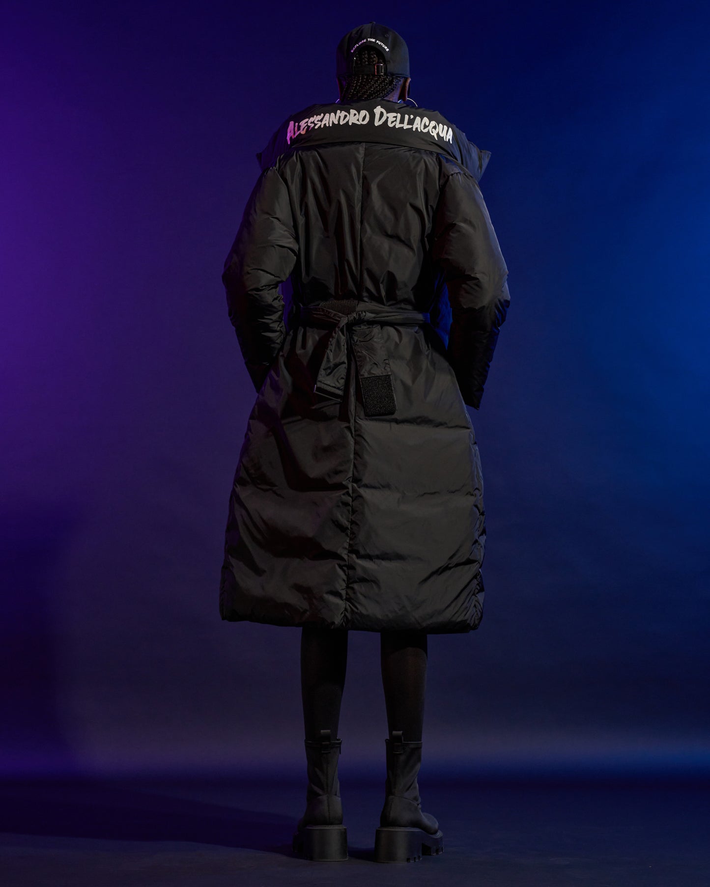Belted Puffer Jacket