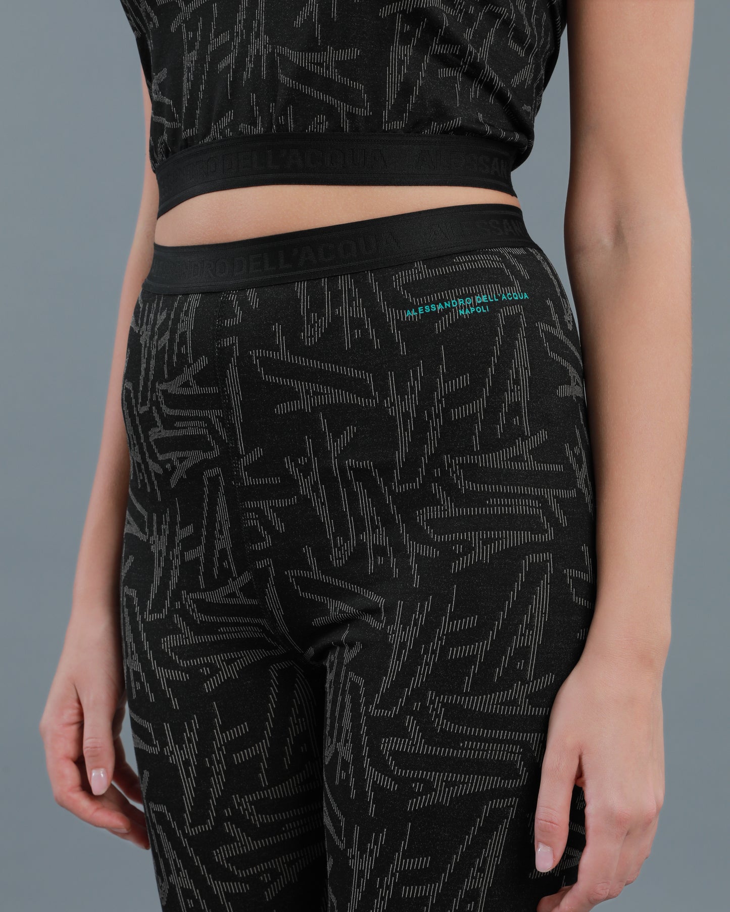 Monogram Printed Leggings