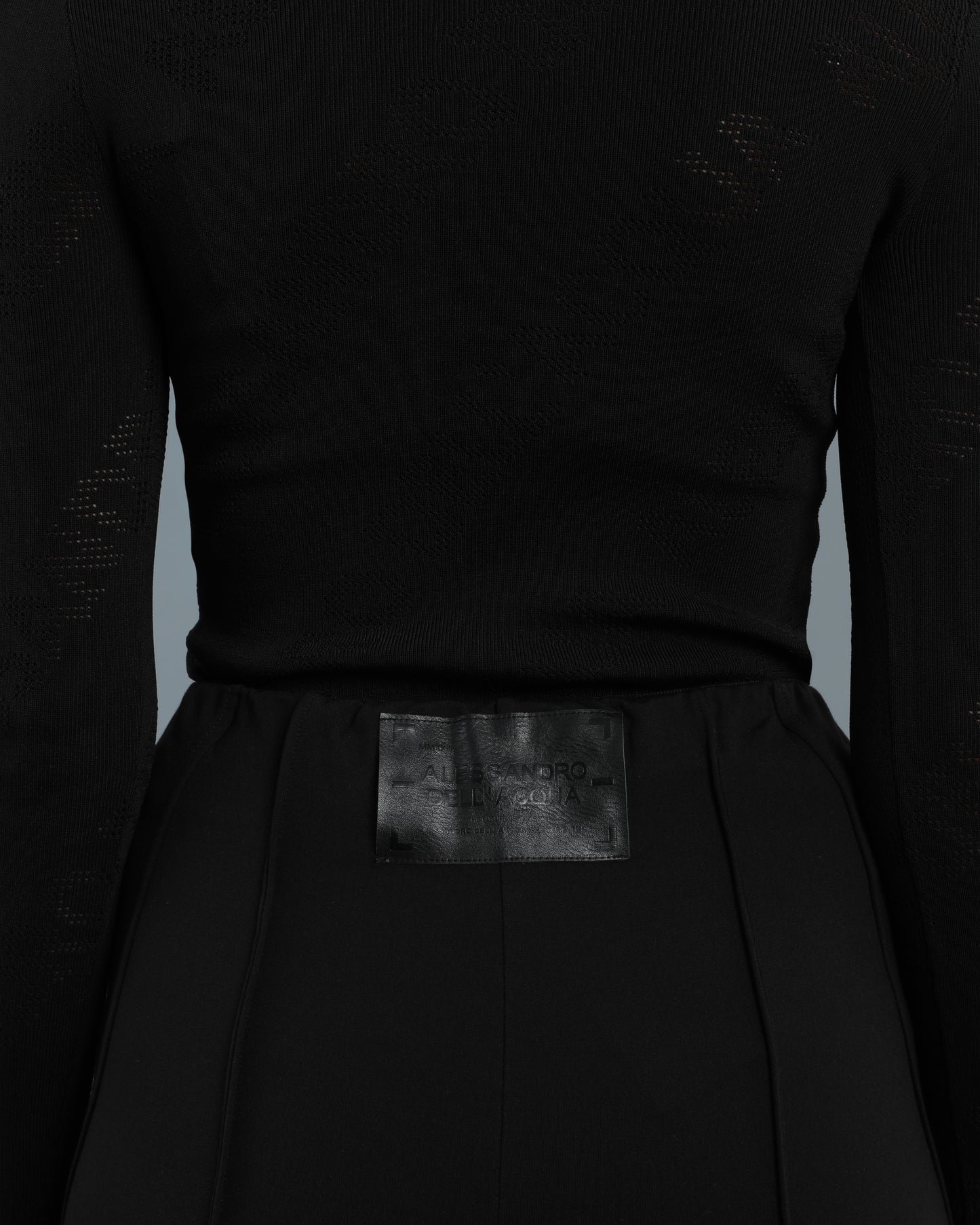 Logo Patch Panelled Leggings