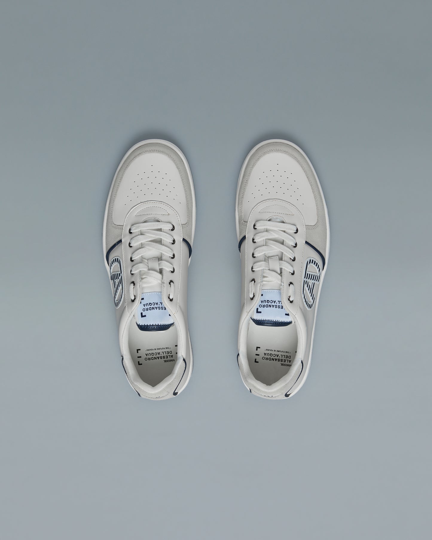 Suede Paneled Sneakers