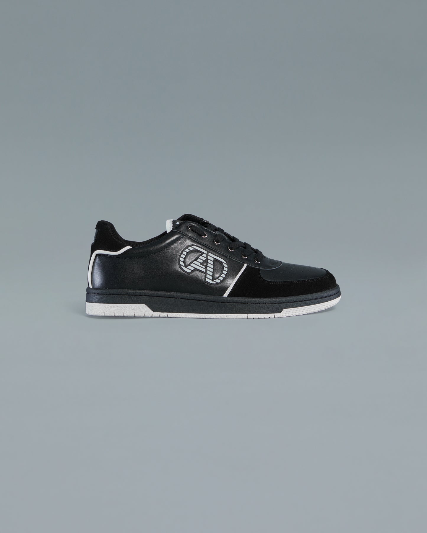 Suede Paneled Sneakers
