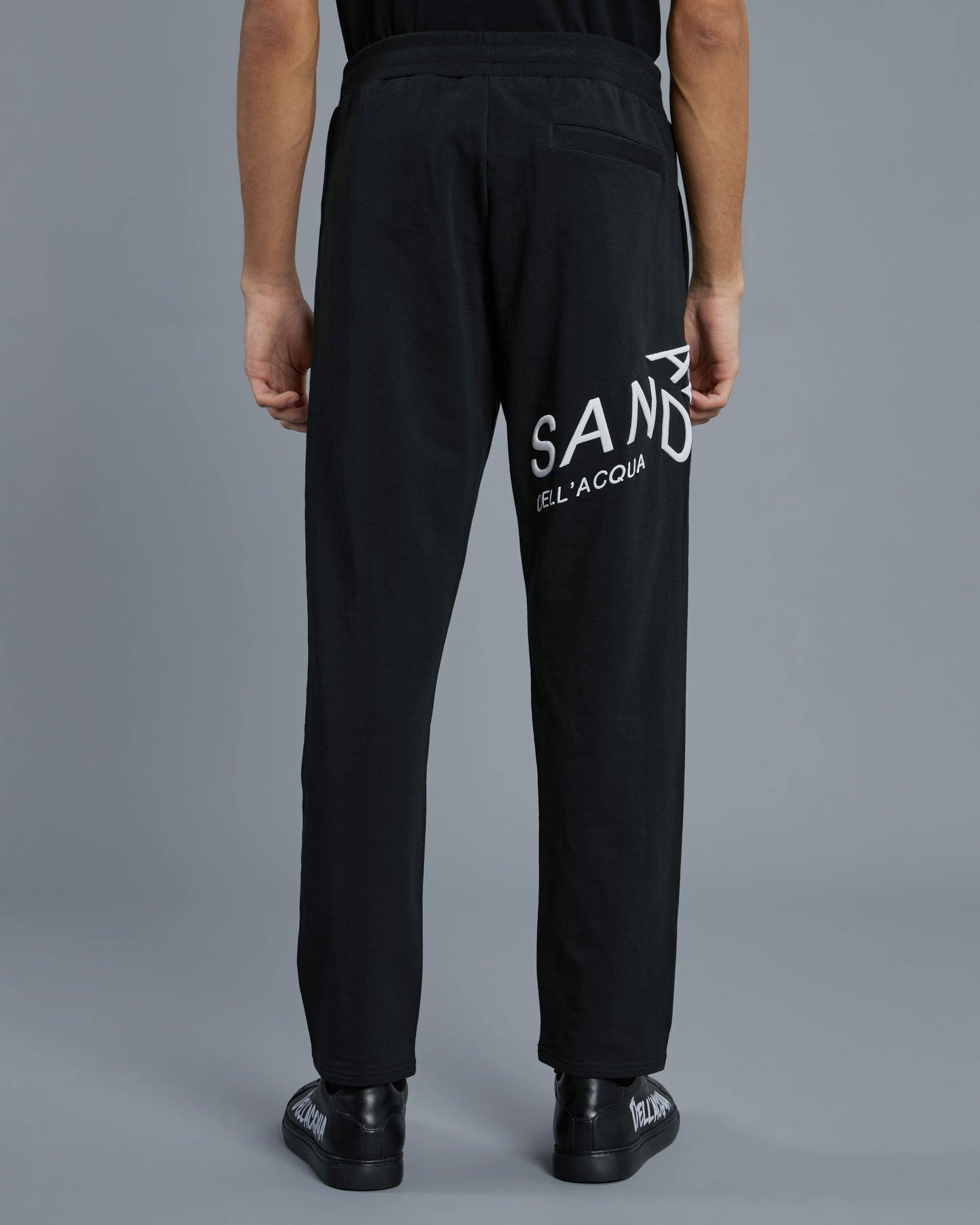 Brand Embroidered Track Pants