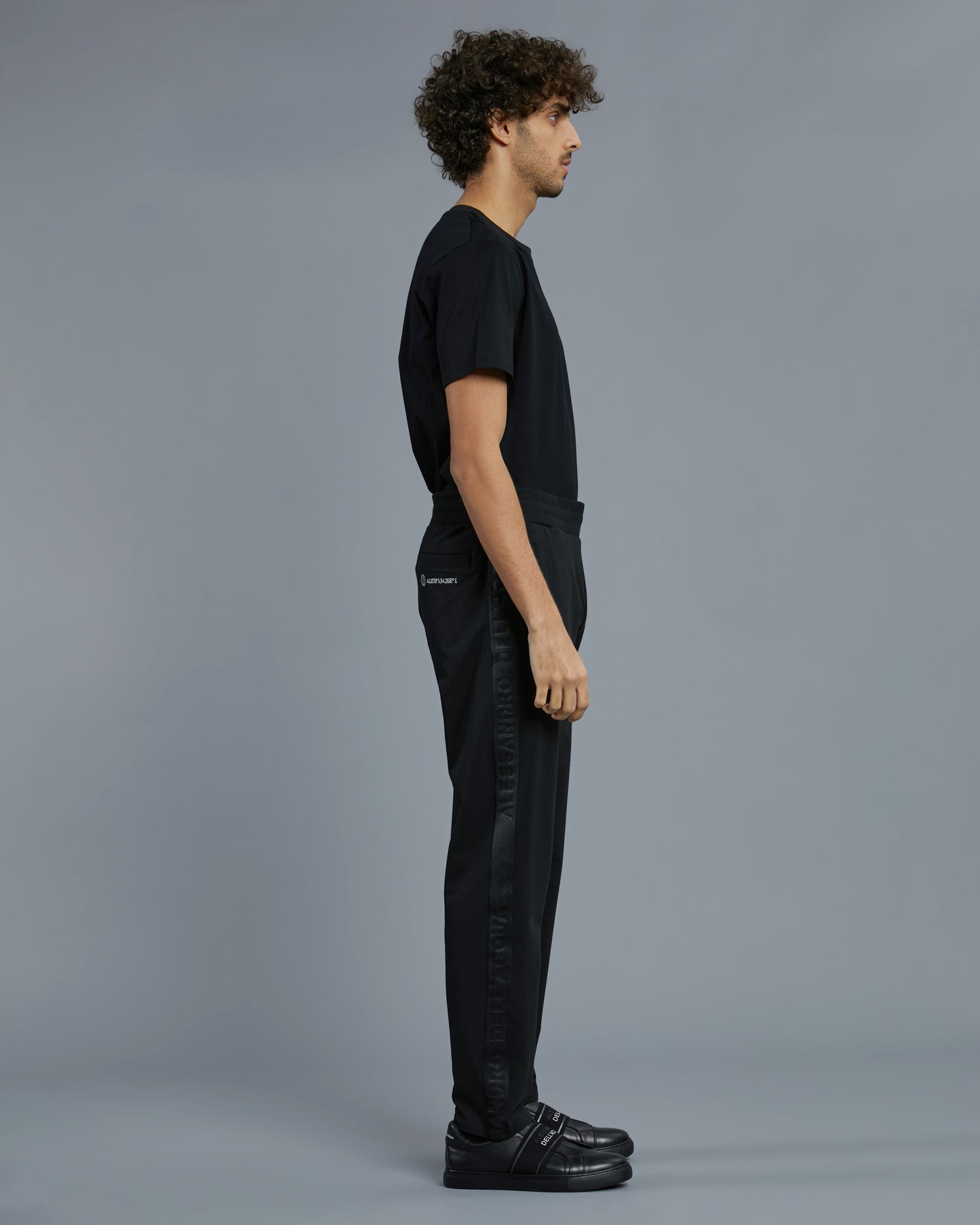 Side Brand Taped Track Pants
