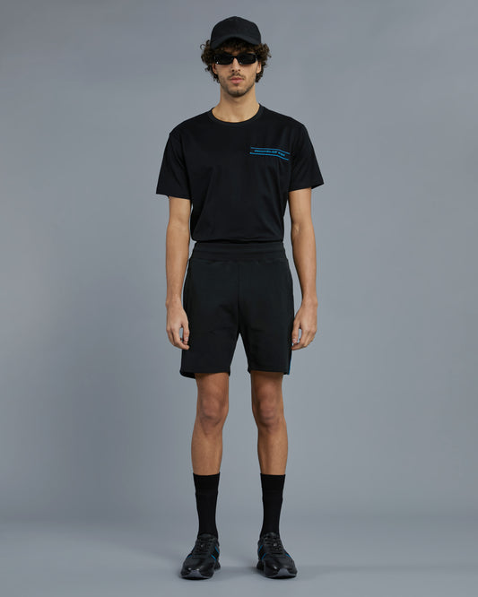 Contrasting Brand Tape Track Shorts