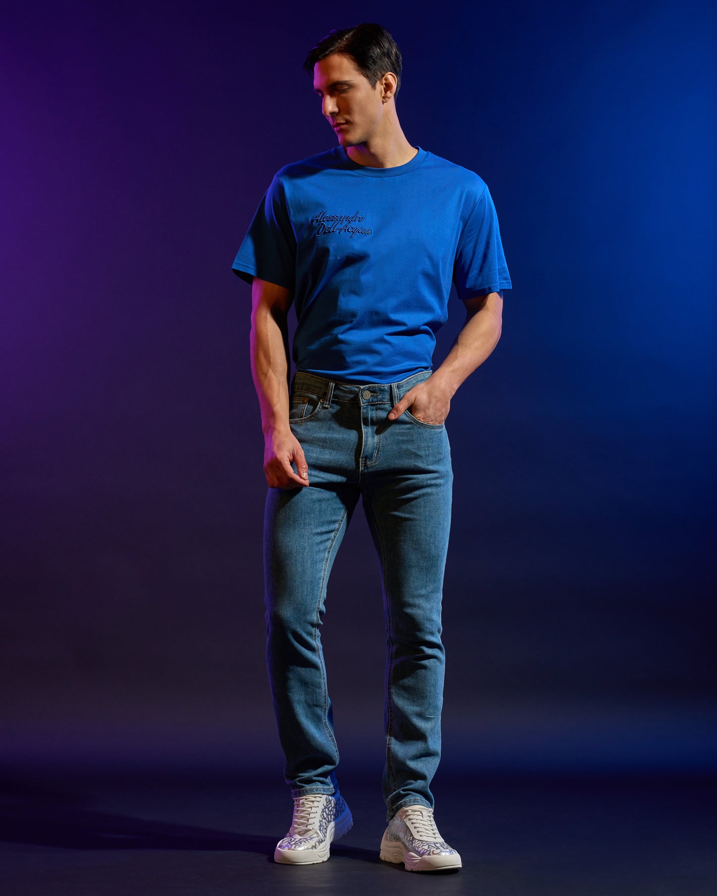 ADA Logo Slim Fit Jeans