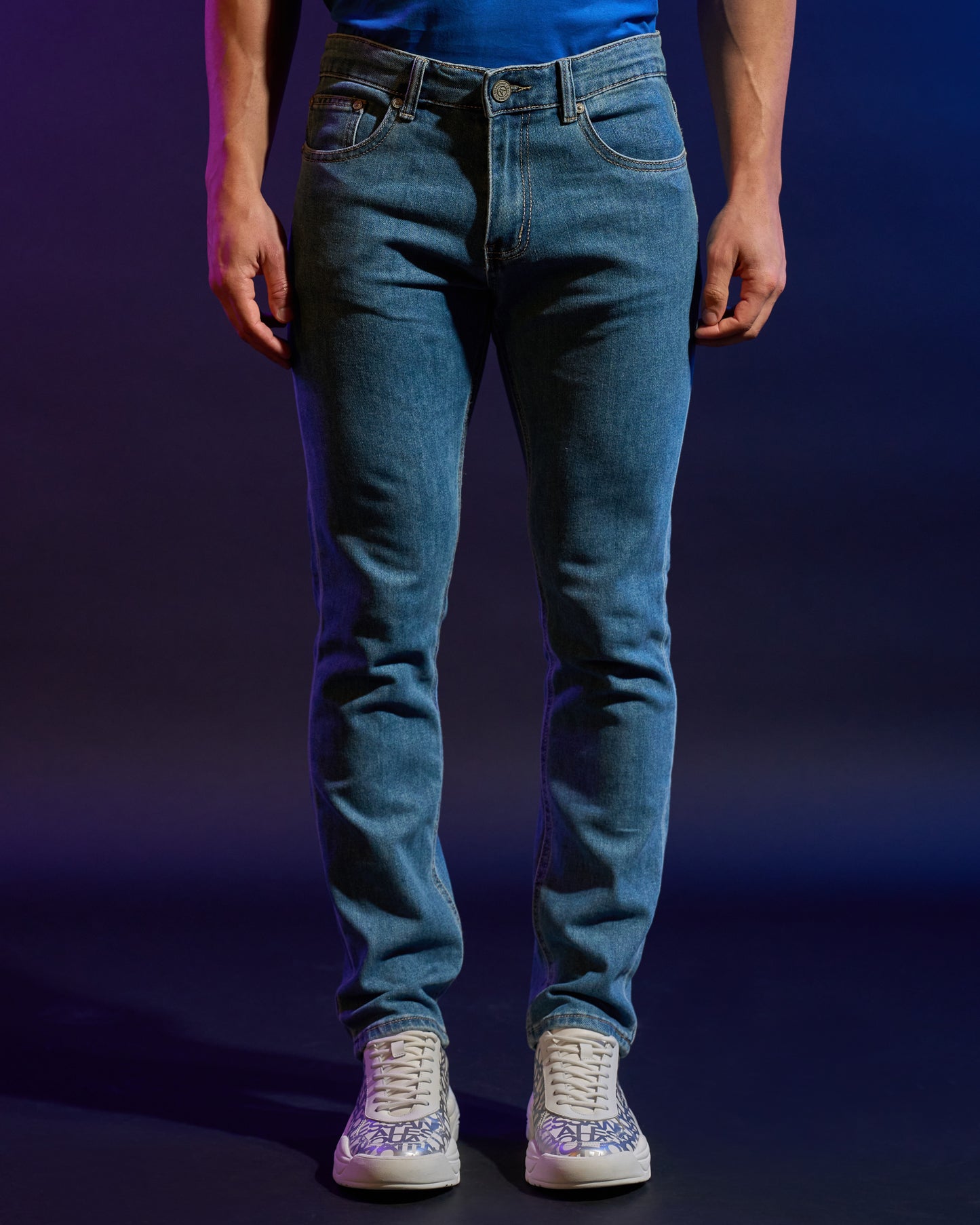 ADA Logo Slim Fit Jeans