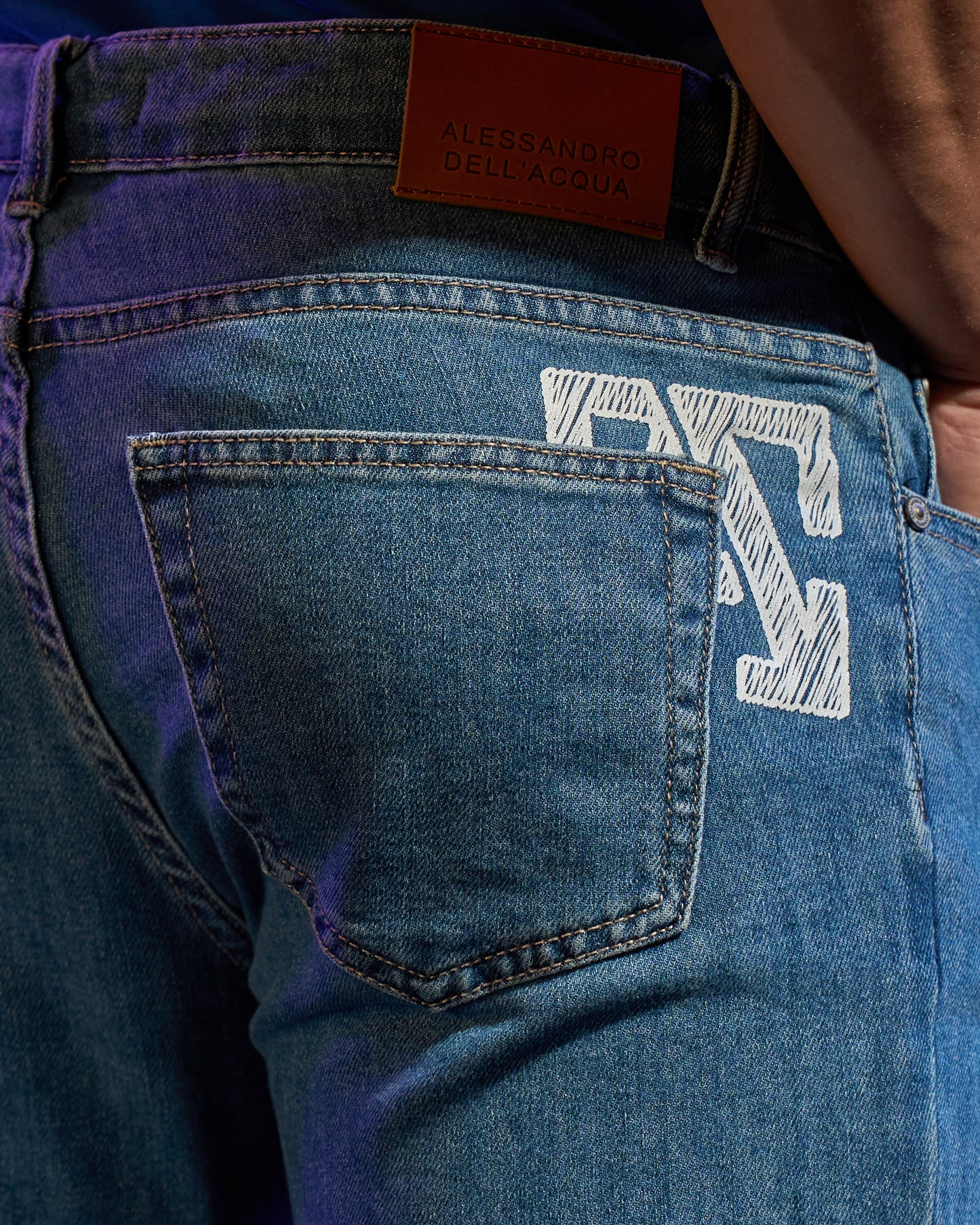 ADA Logo Slim Fit Jeans