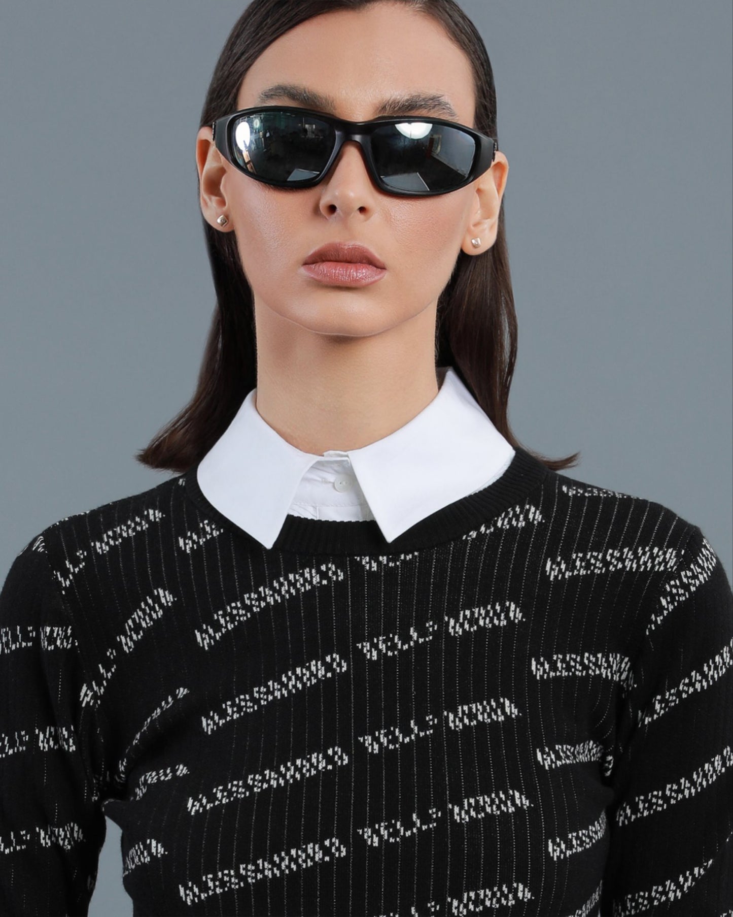 All-Over Logo Sweater