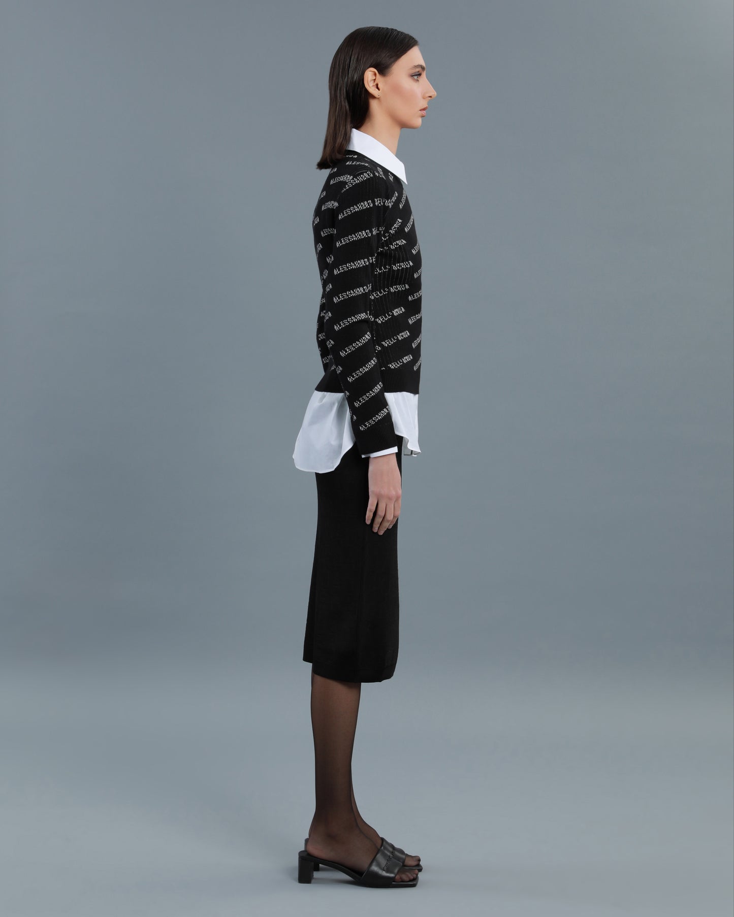 All-Over Logo Sweater