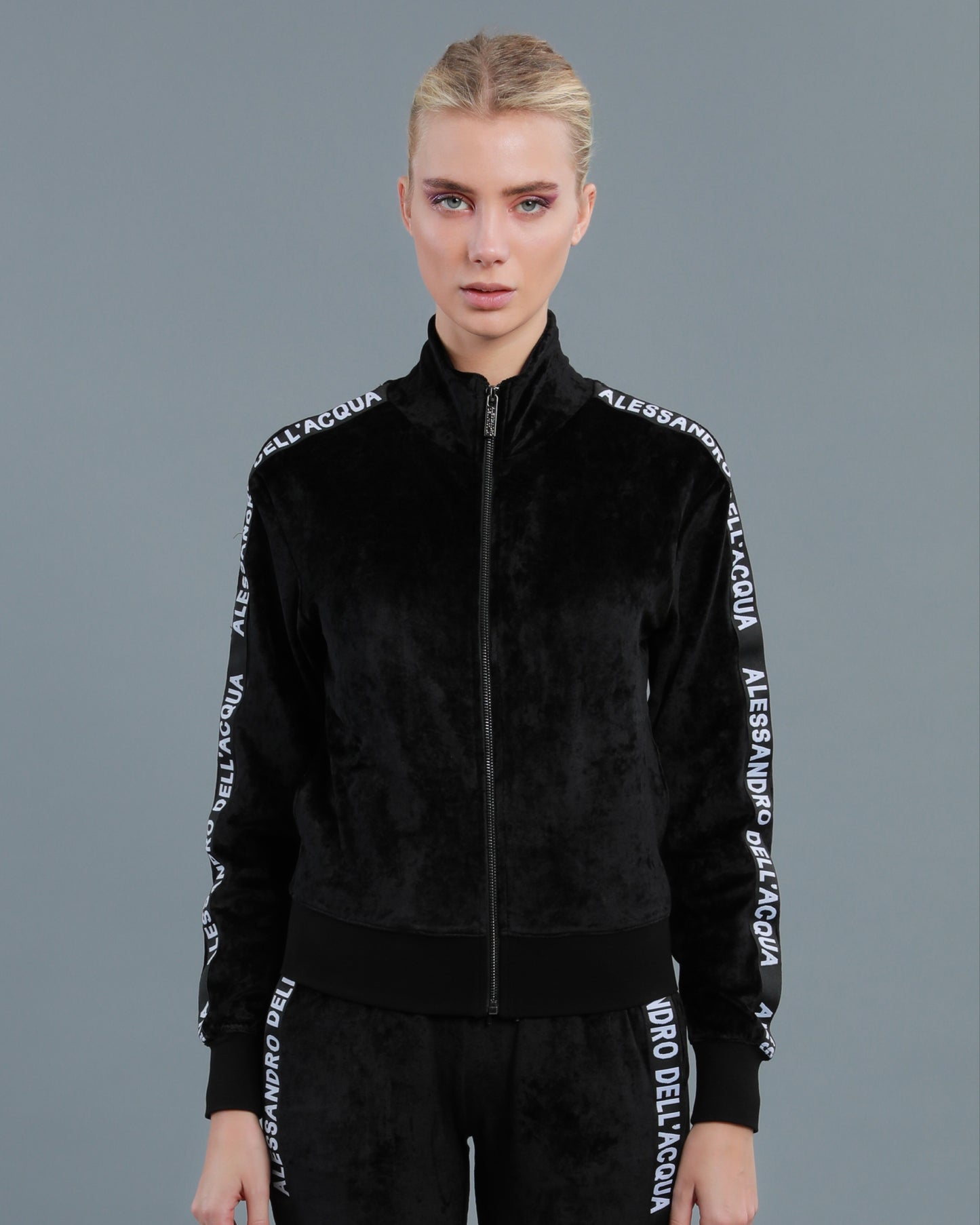 Piped Jersey Tracksuit Set