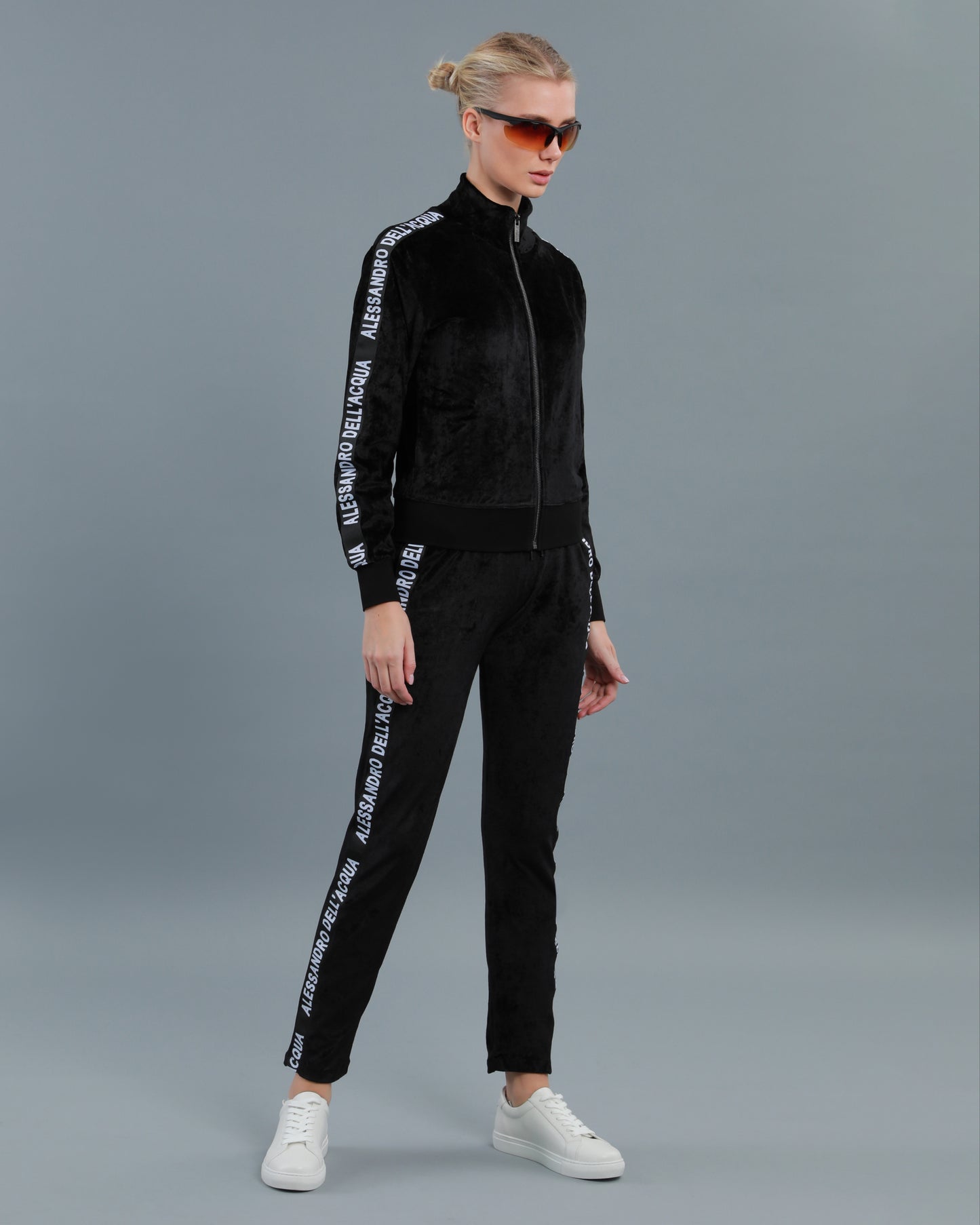 Piped Jersey Tracksuit Set
