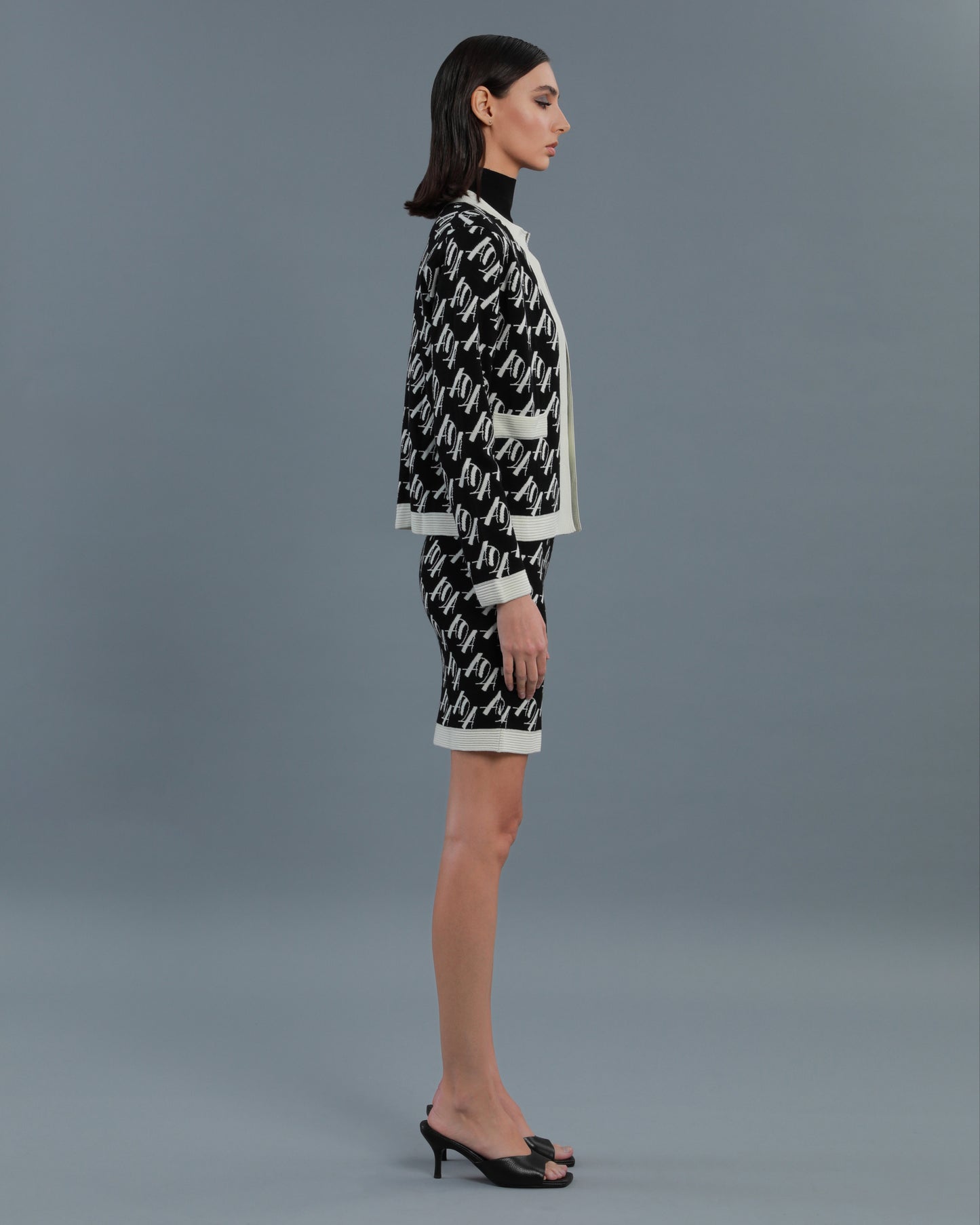ADA Monogram Cardigan