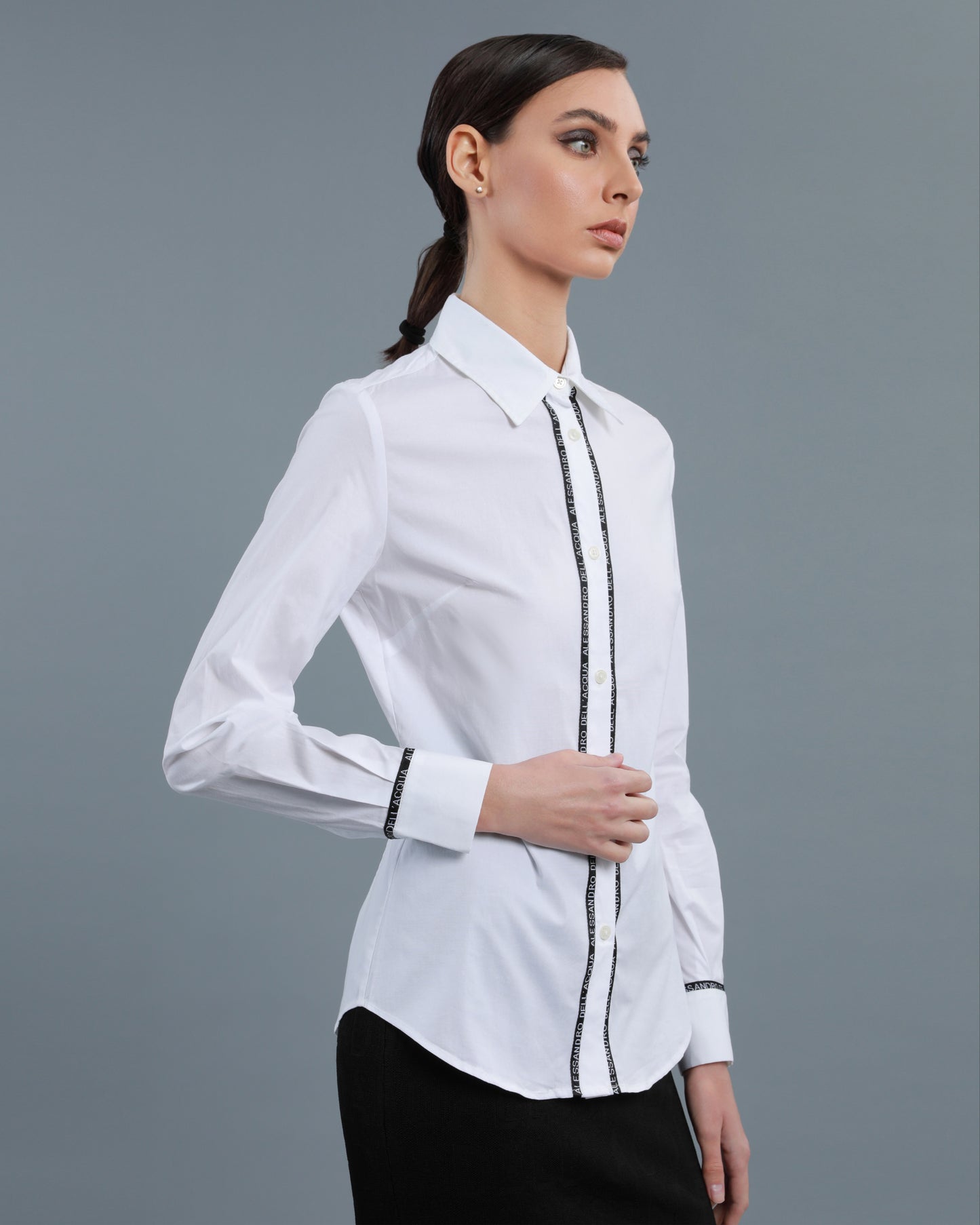 Logo Trim Shirt