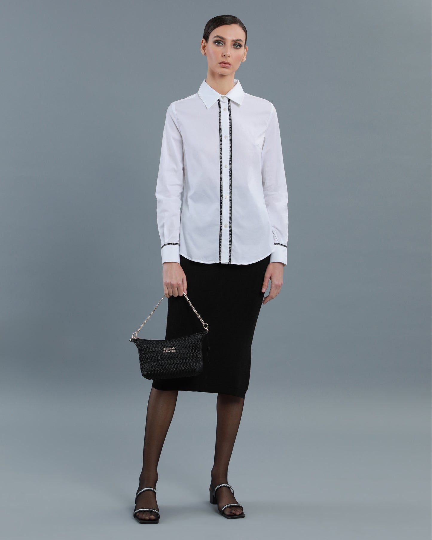 Logo Trim Shirt