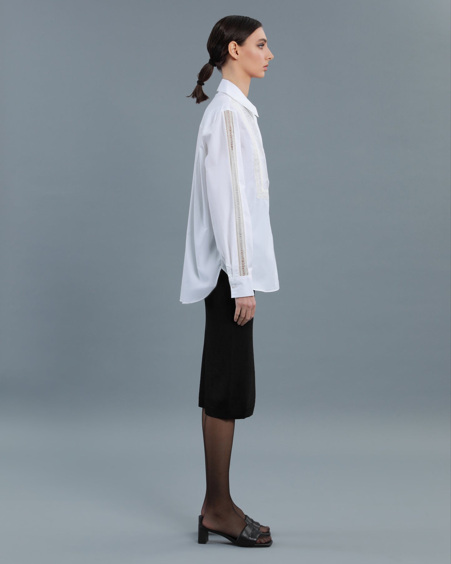 Lace Trim Shirt
