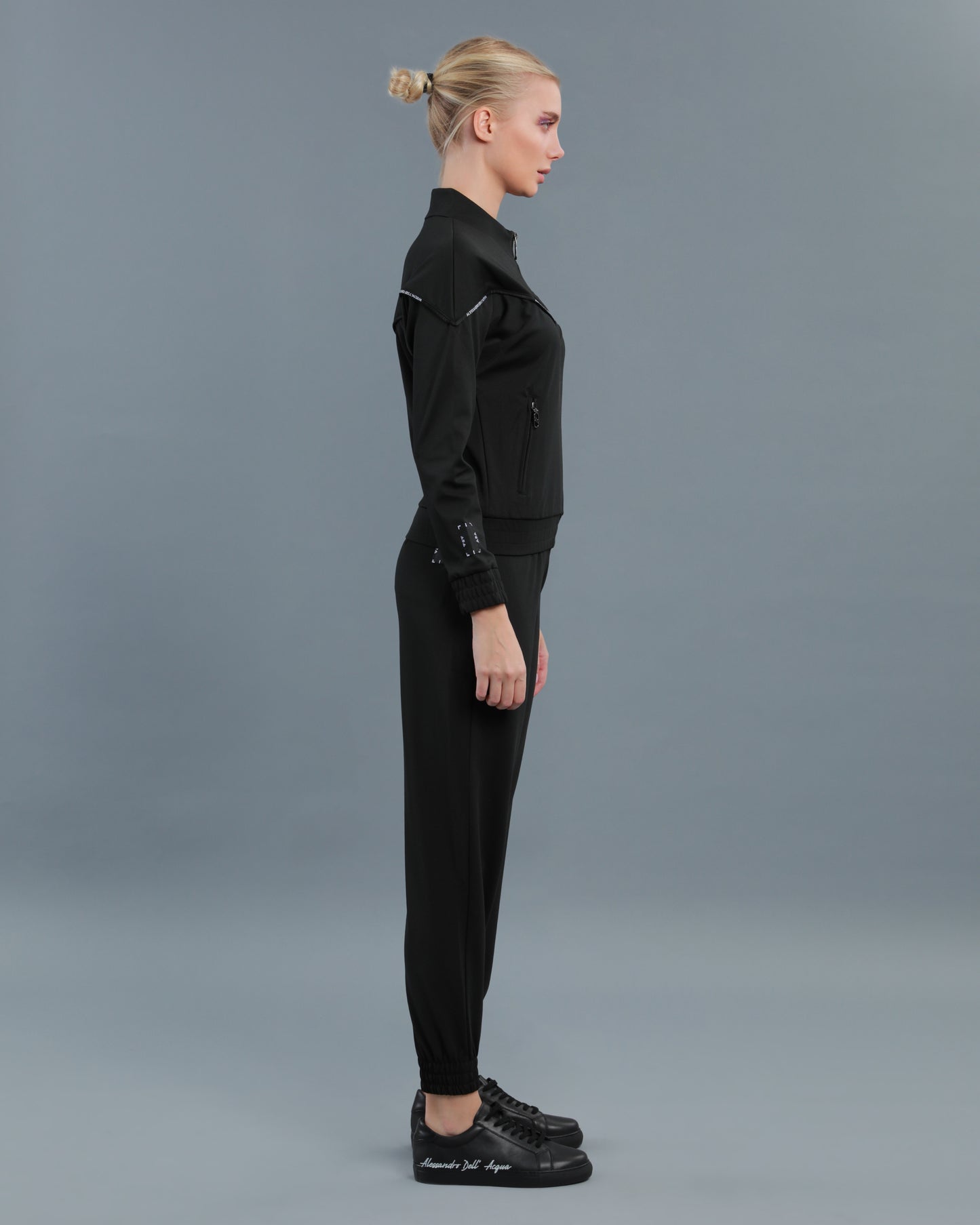 Piped Jersey Tracksuit Set