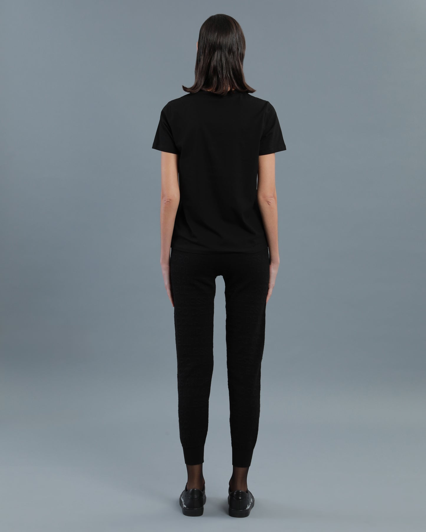 Logo Print Crew Neck T-Shirt