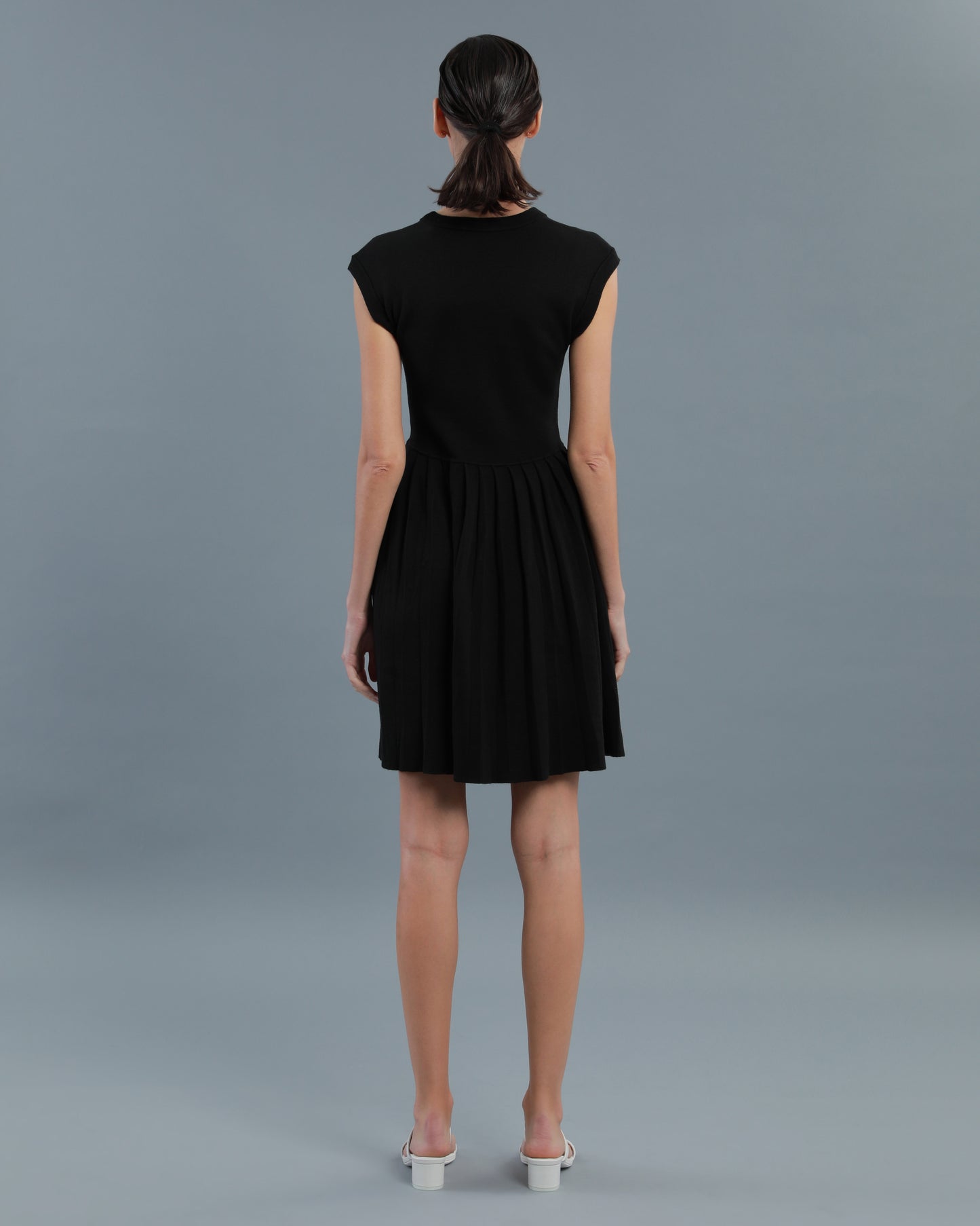 Logo Tape Knitted Dress