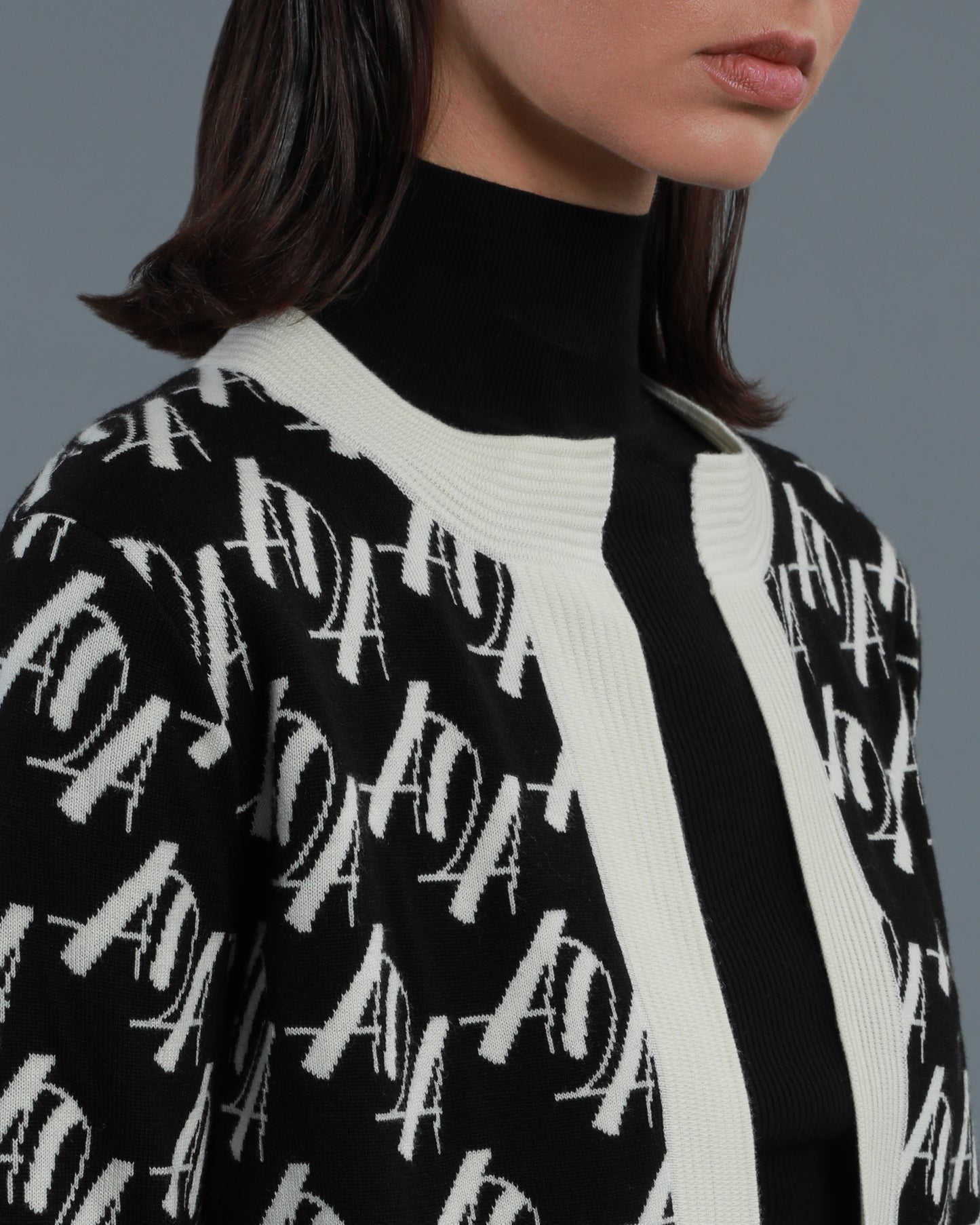 ADA Monogram Cardigan
