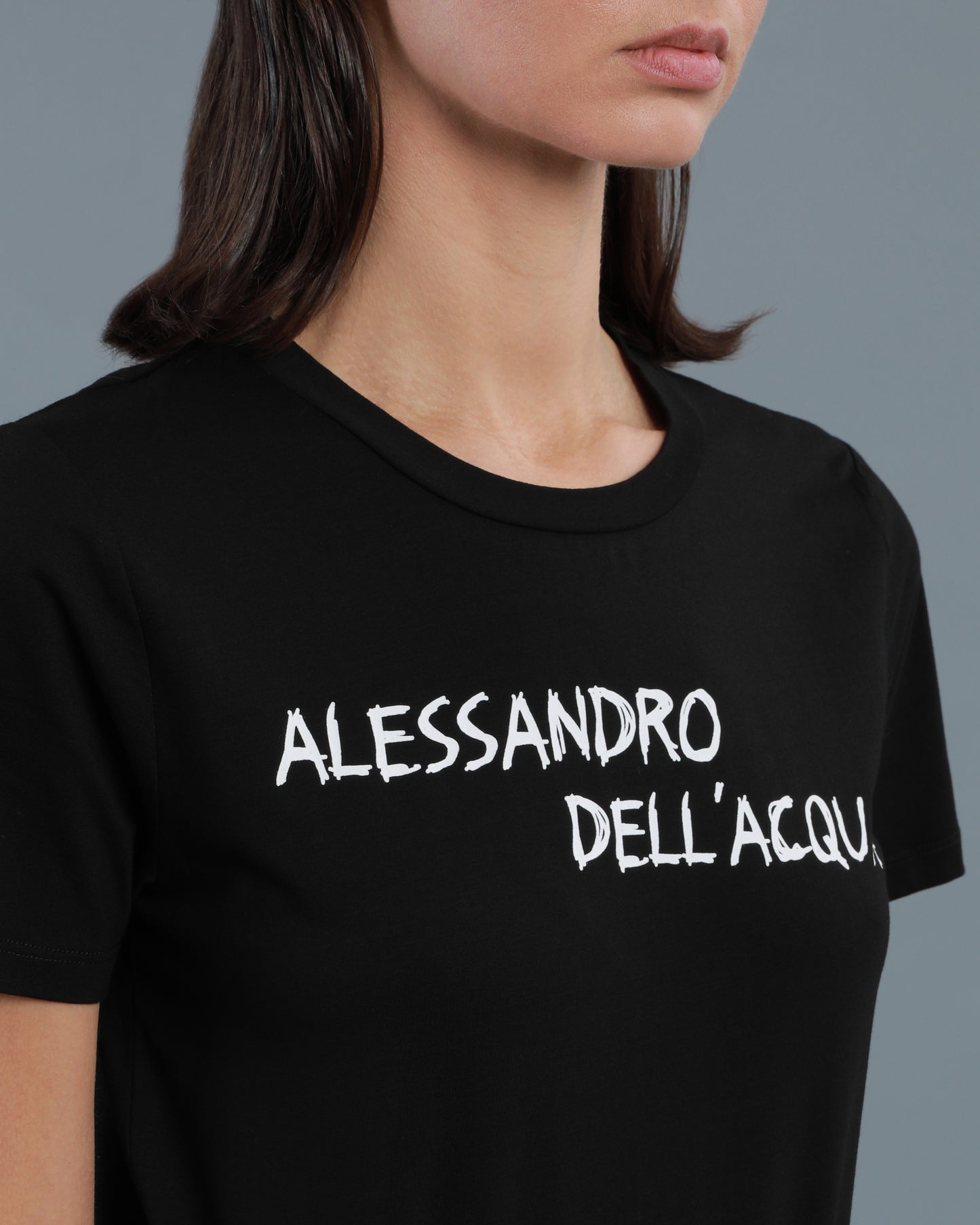 Logo Print Crew Neck T-Shirt