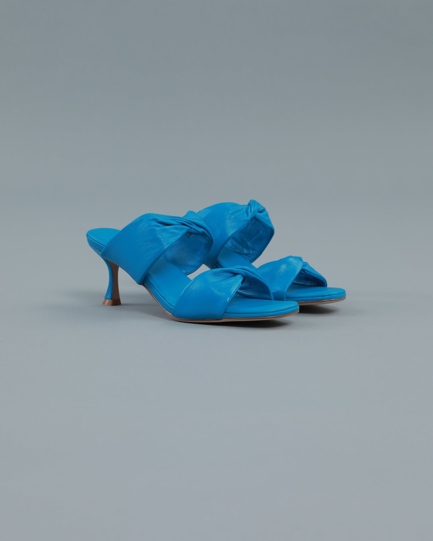 Twist Strap Heeled Sandals