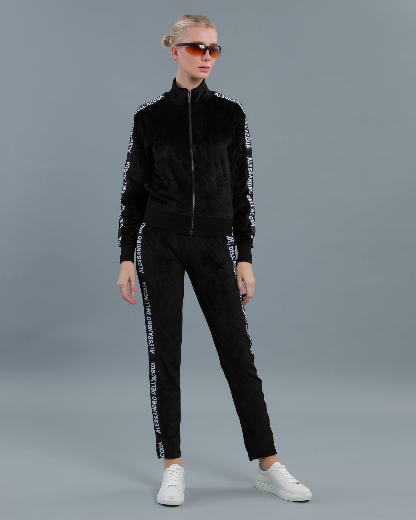 Velour Tracksuit Set