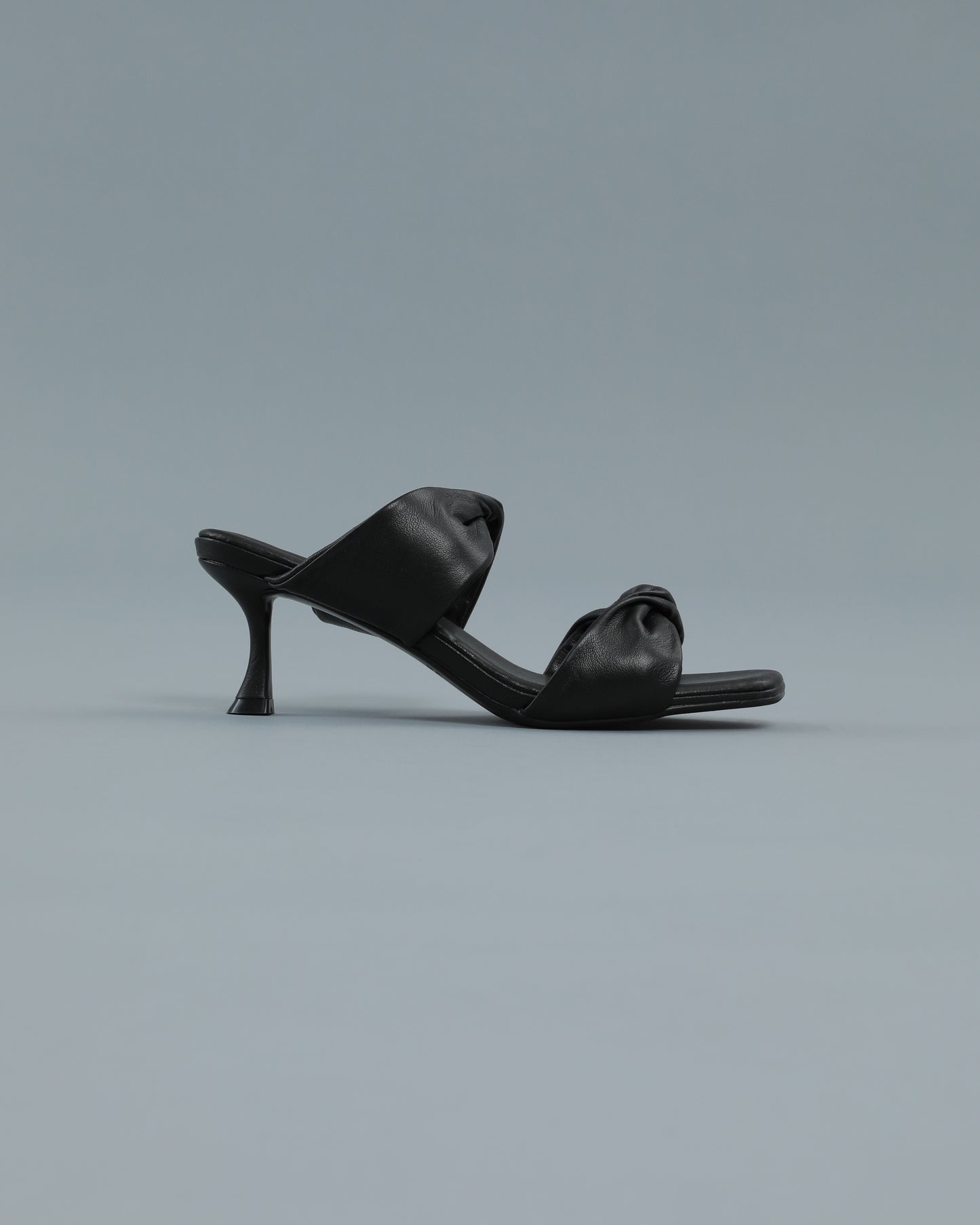 Twist Strap Heeled Sandals