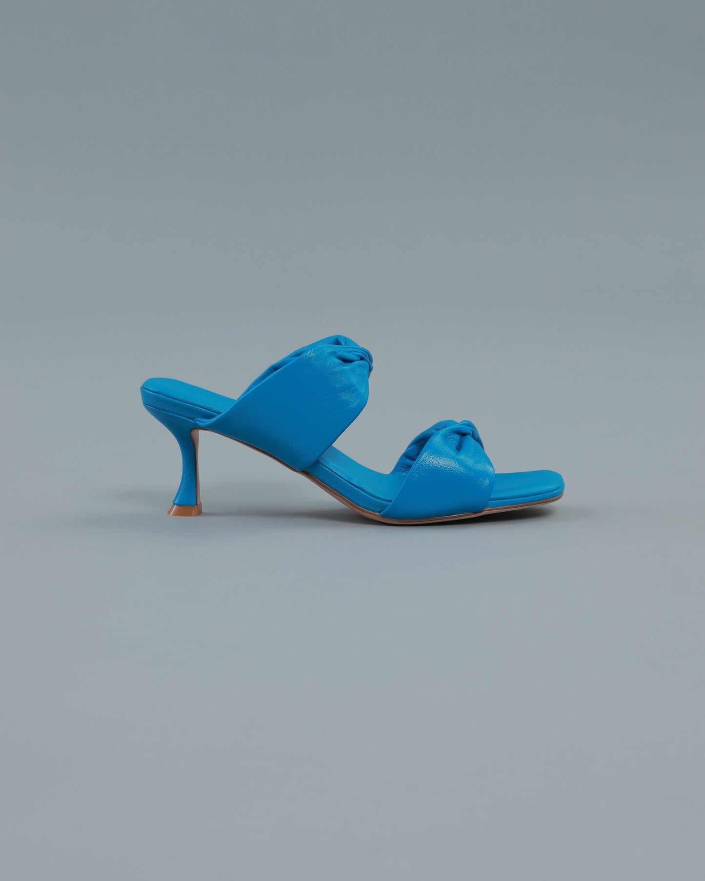 Twist Strap Heeled Sandals