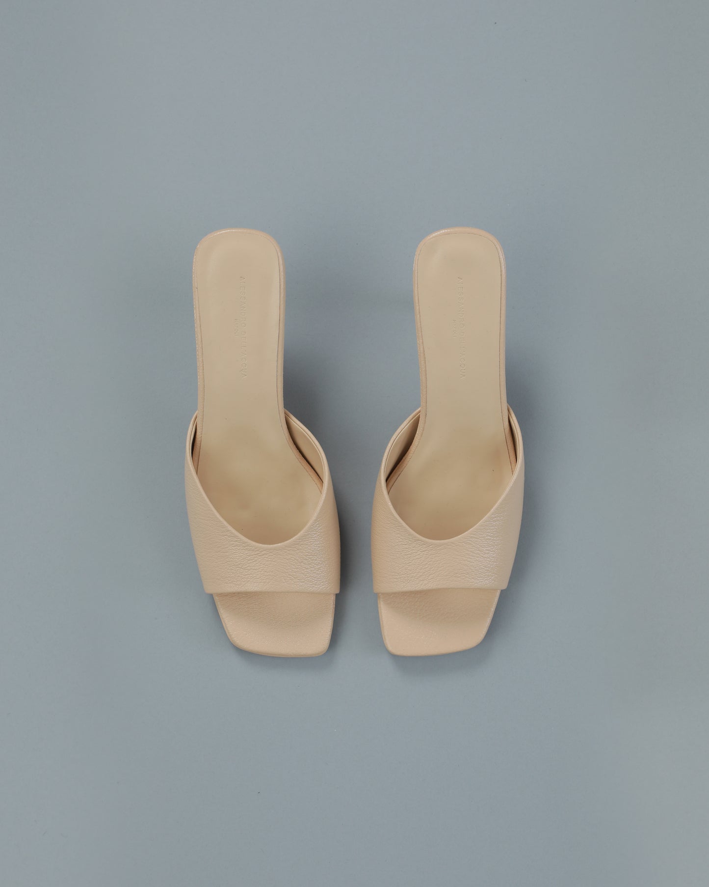 Square Toe High Mule