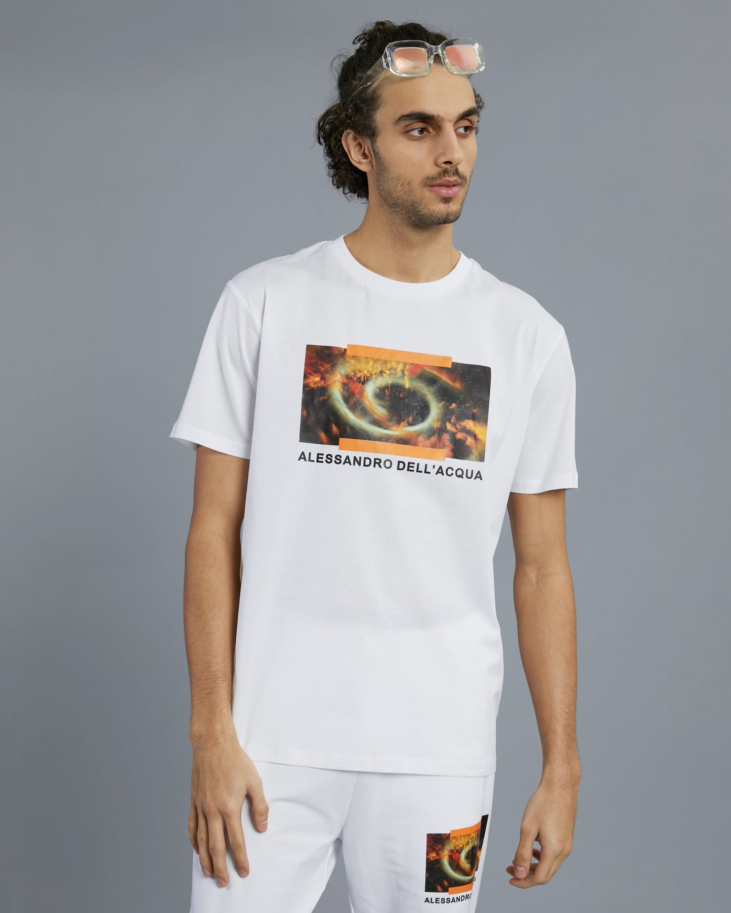 Graphic and Brand Print T-Shirt