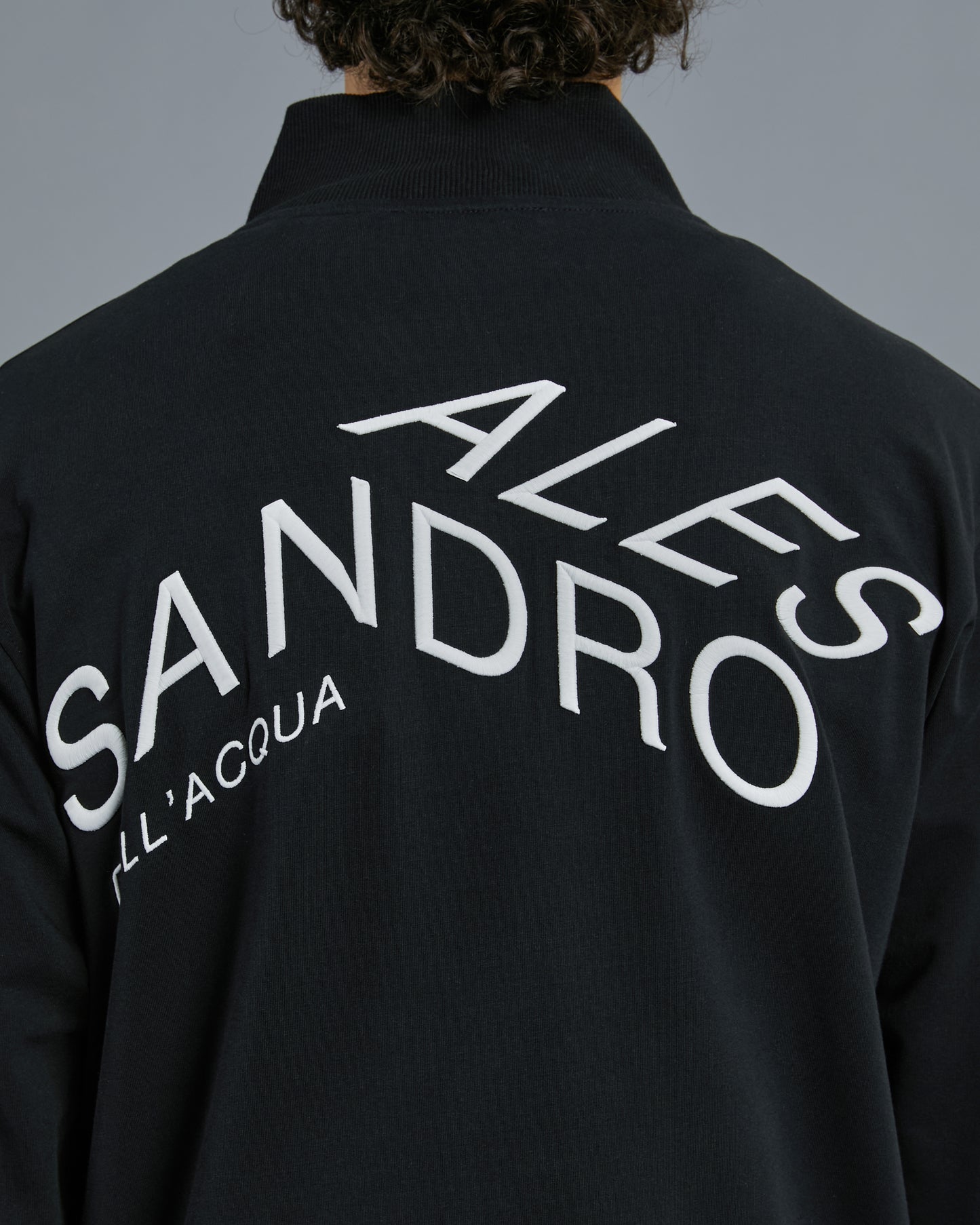 Brand Embroidered Track Jacket