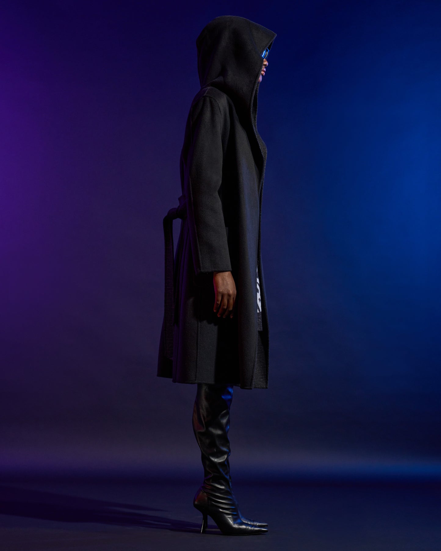 Hooded Reversible Coat