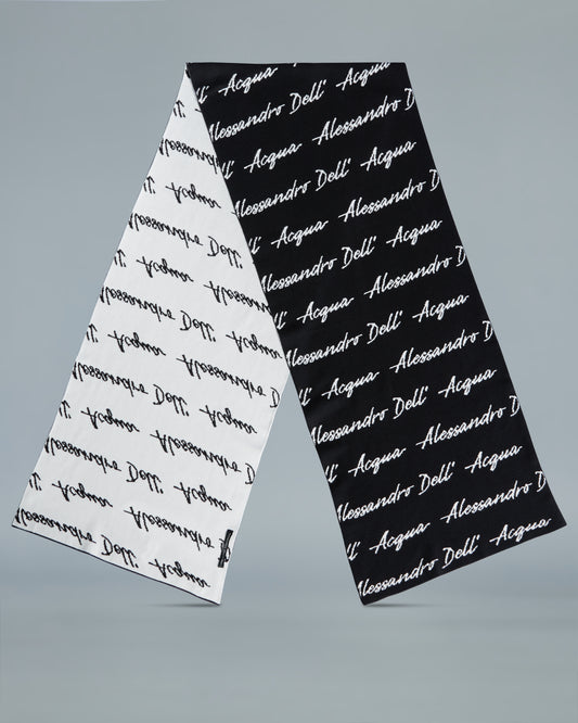 All-Over Script ADA Scarf