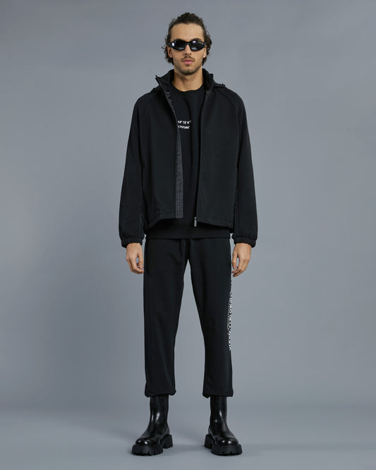 Detachable Hood Track Jacket