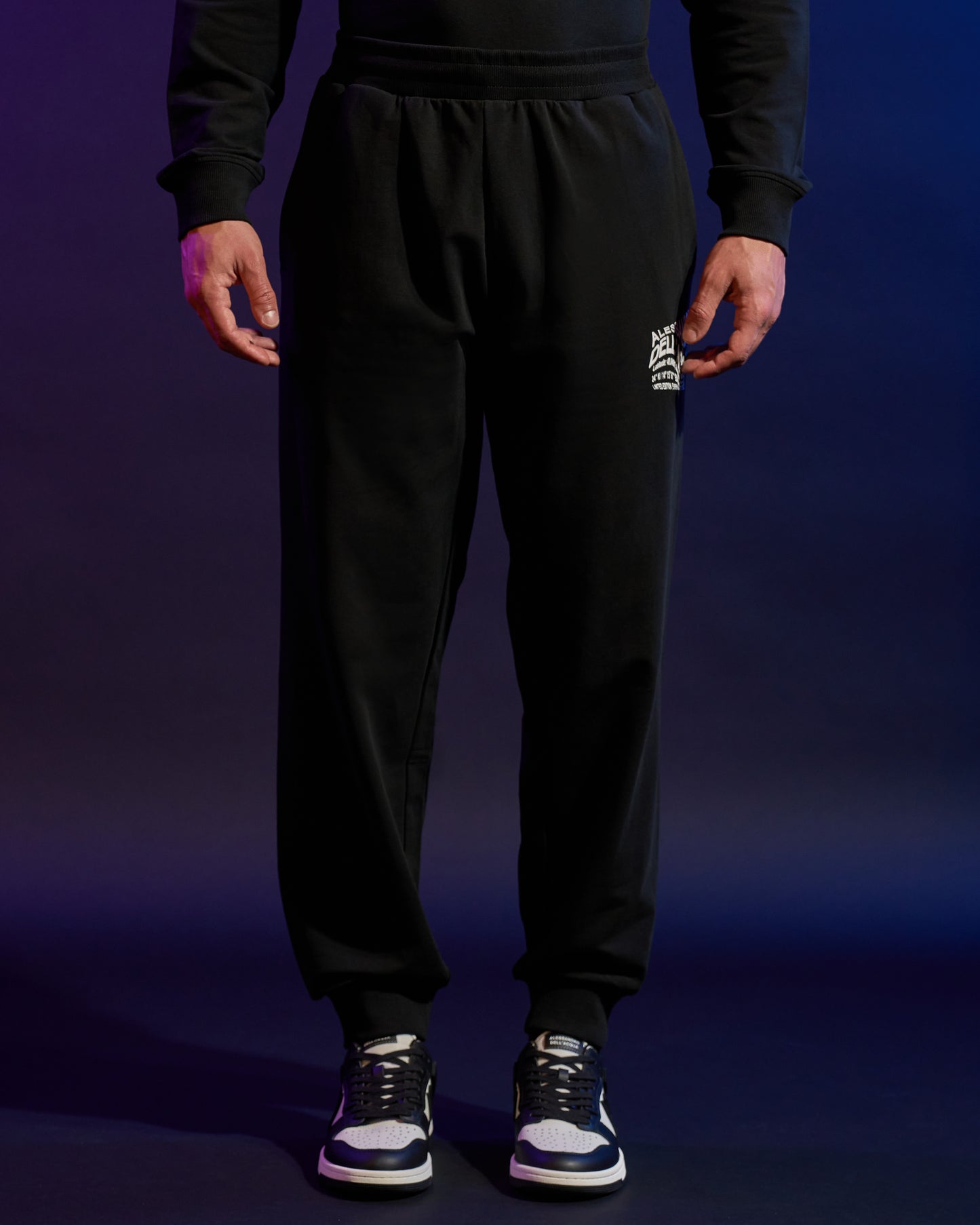 Distorted ADA Print Track Pants