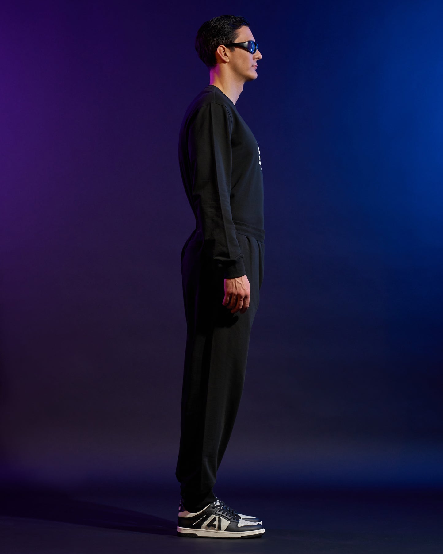 Distorted ADA Print Track Pants