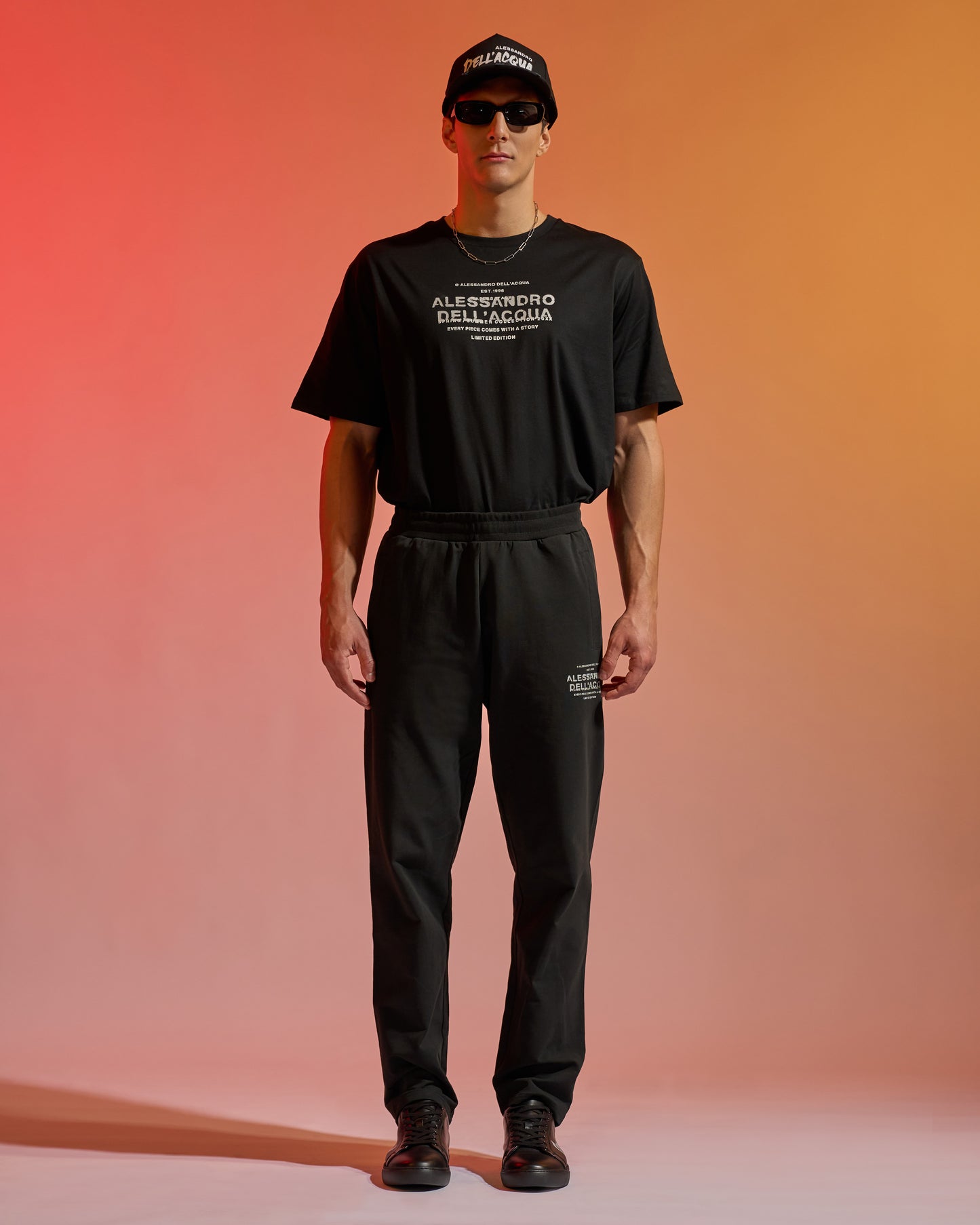 Subtle ADA Print Track Pants