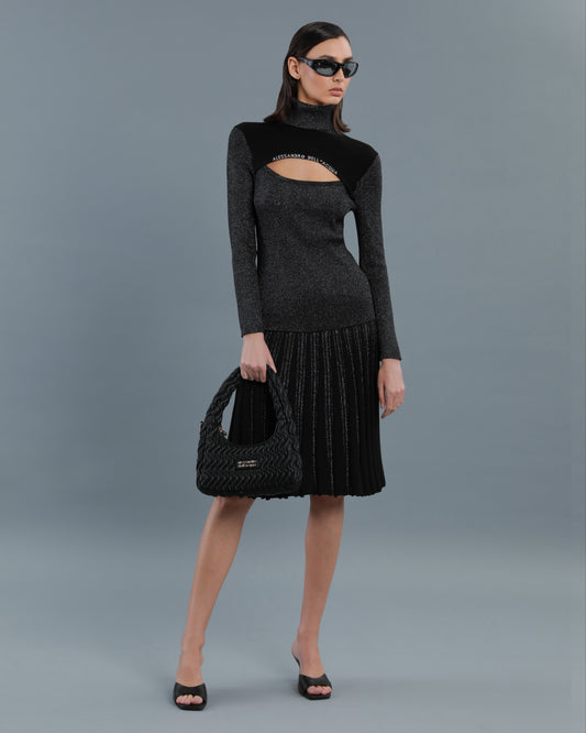 Lurex-blend Cut-out Top