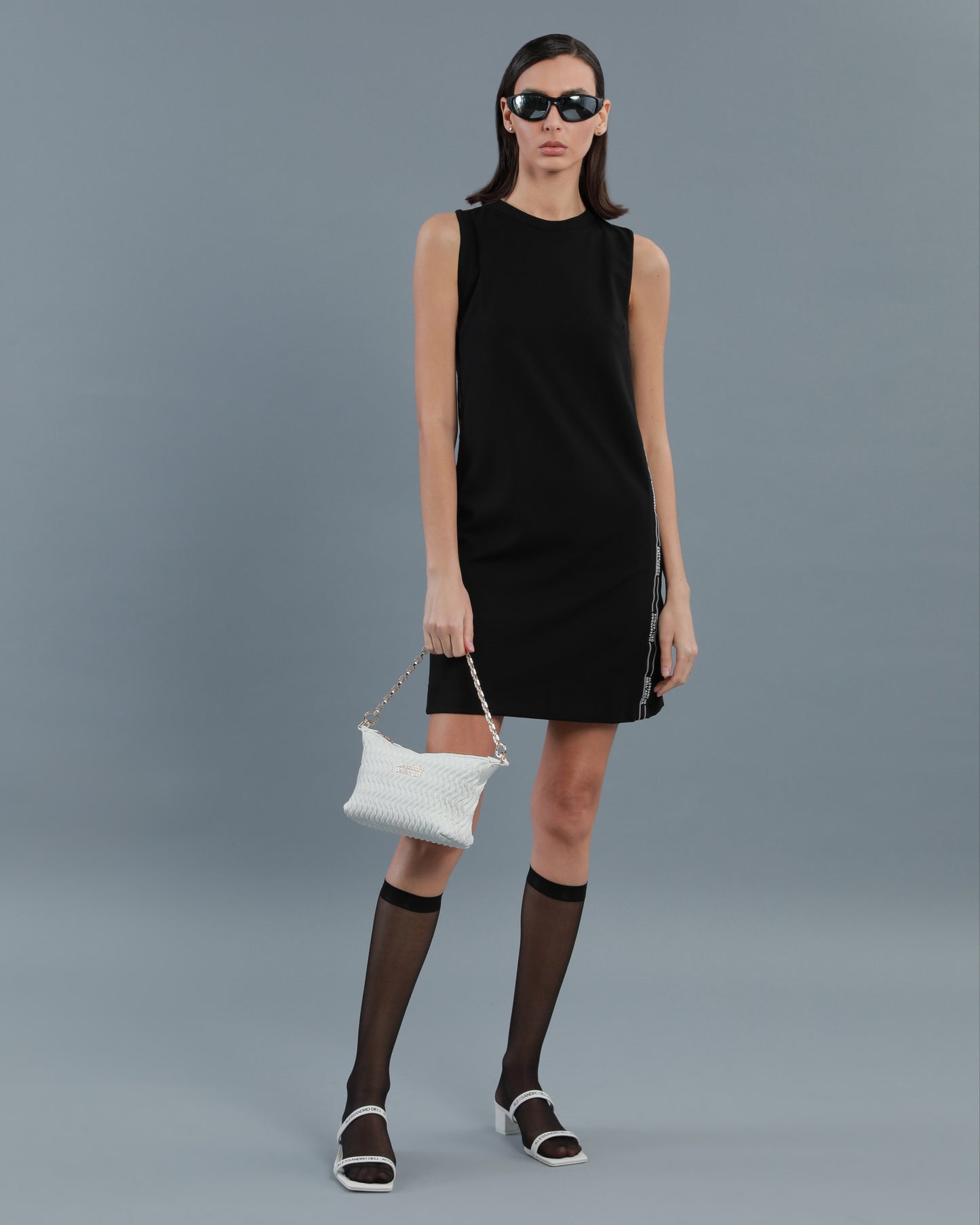 Logo Tape Mini Dress