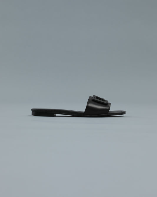 Logo Cut-Out Slippers