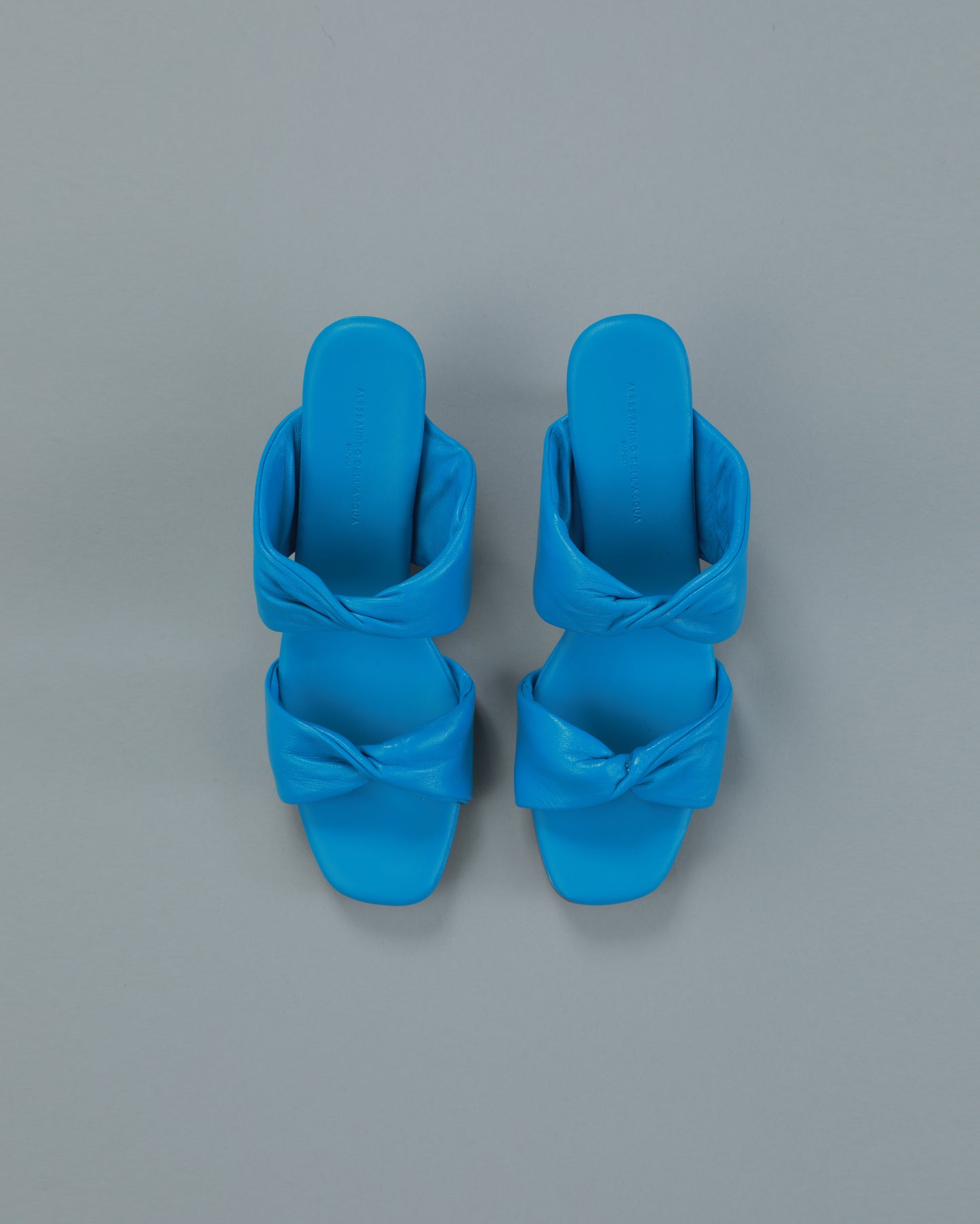 Twist Strap Heeled Sandals